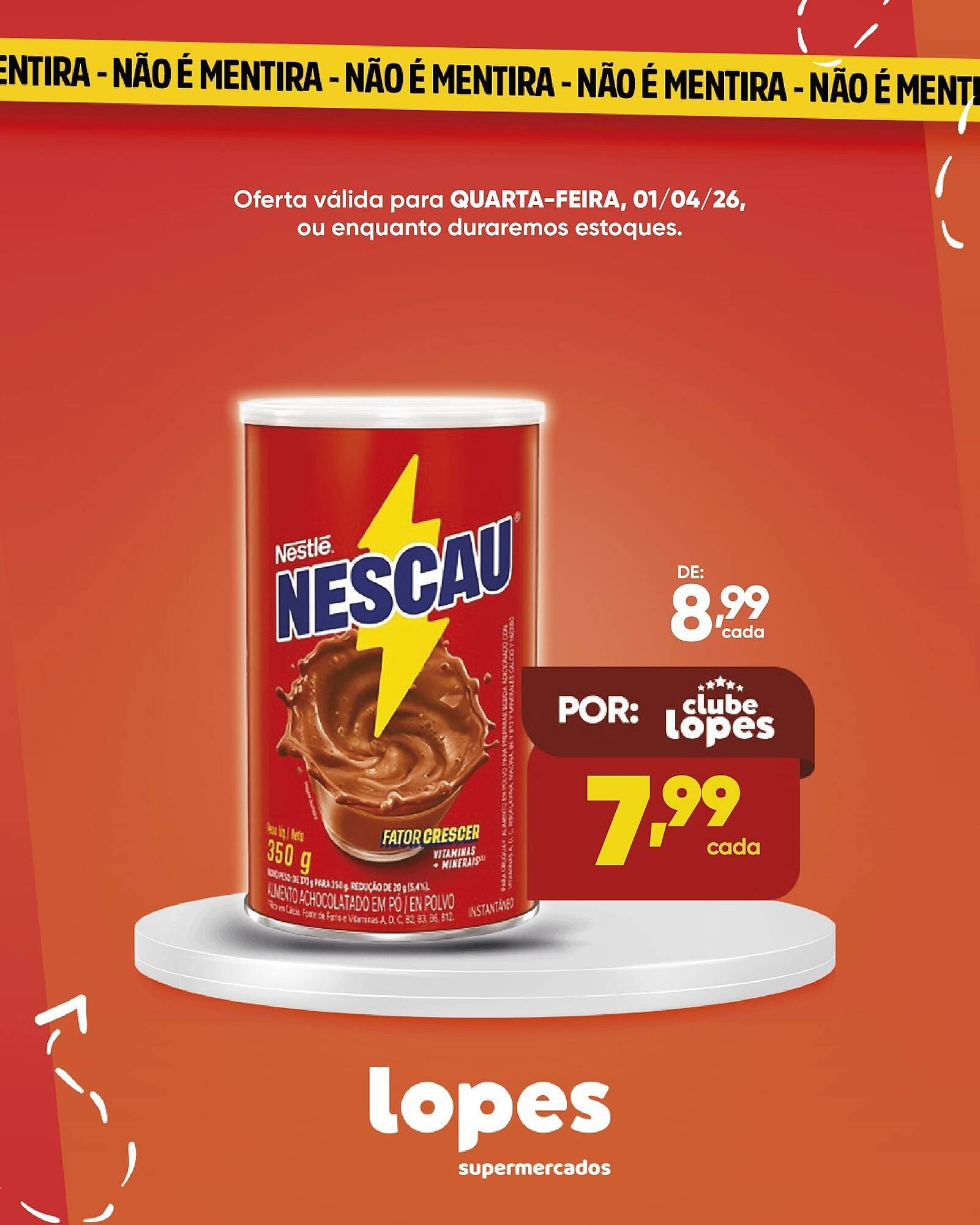 Folheto Lopes Supermercados (2026-04-01 - 2026-04-01)