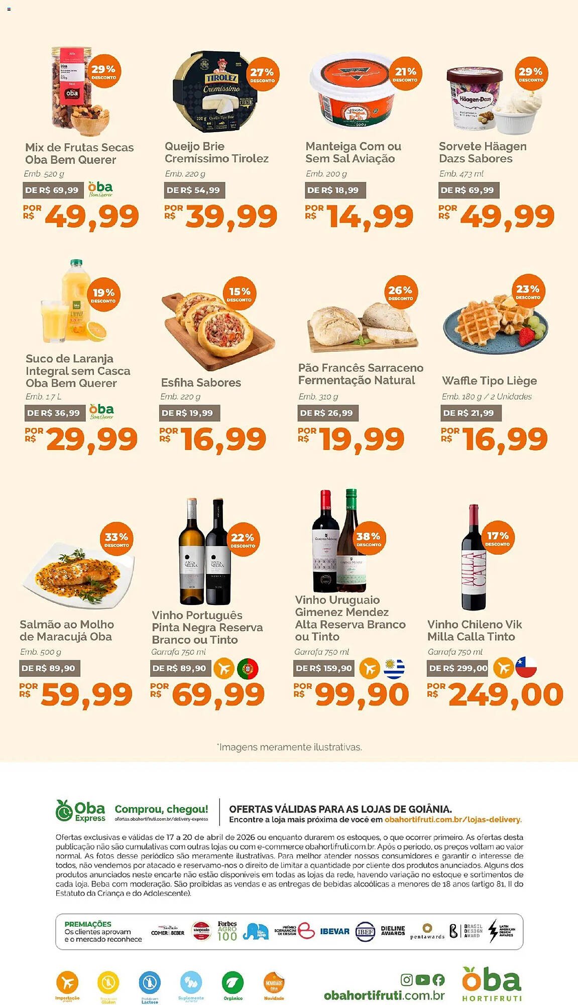 Folheto Oba Hortifruti (2026-04-17 - 2026-04-20)