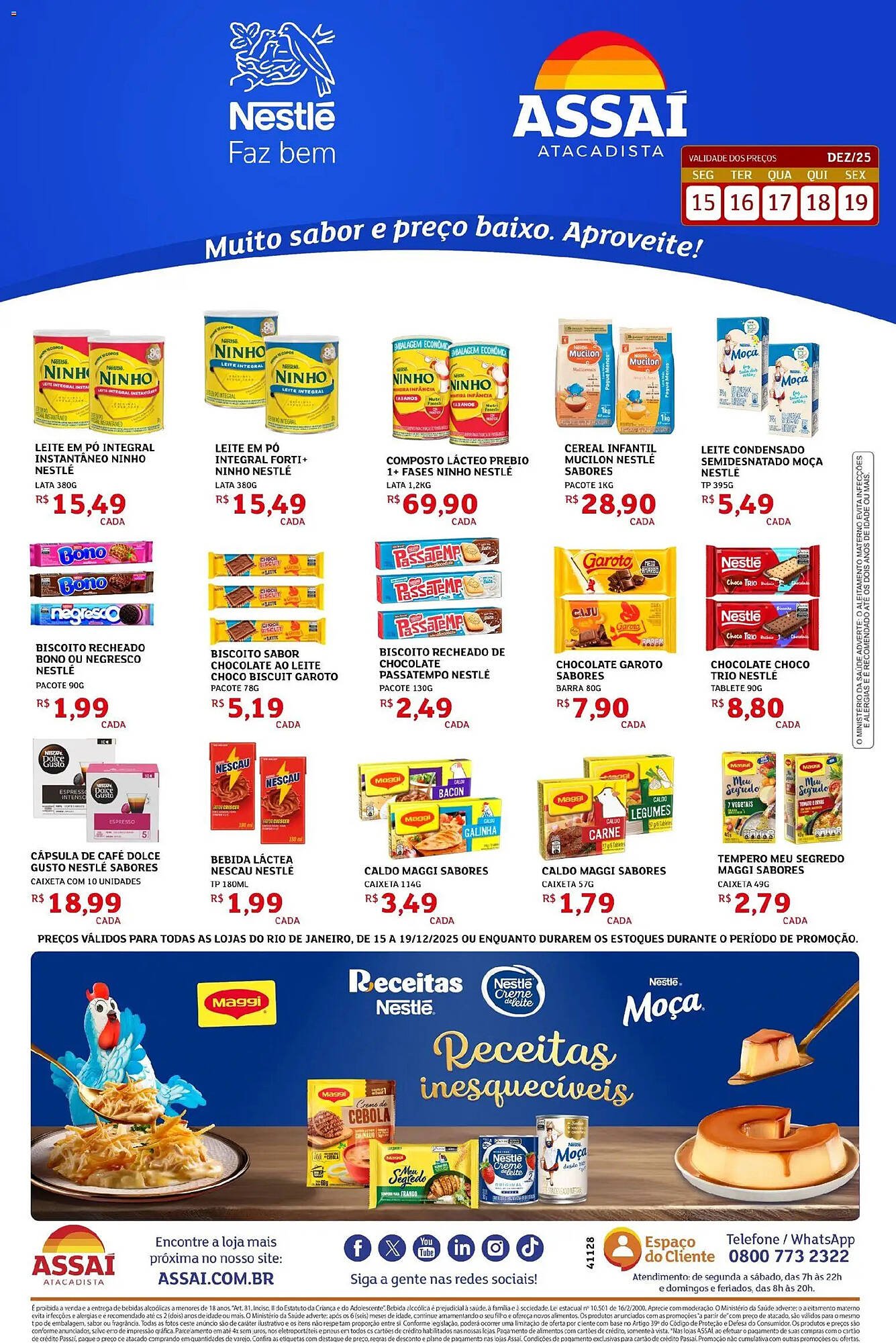 Encarte Assaí Atacadista (2025-12-15 - 2025-12-19)