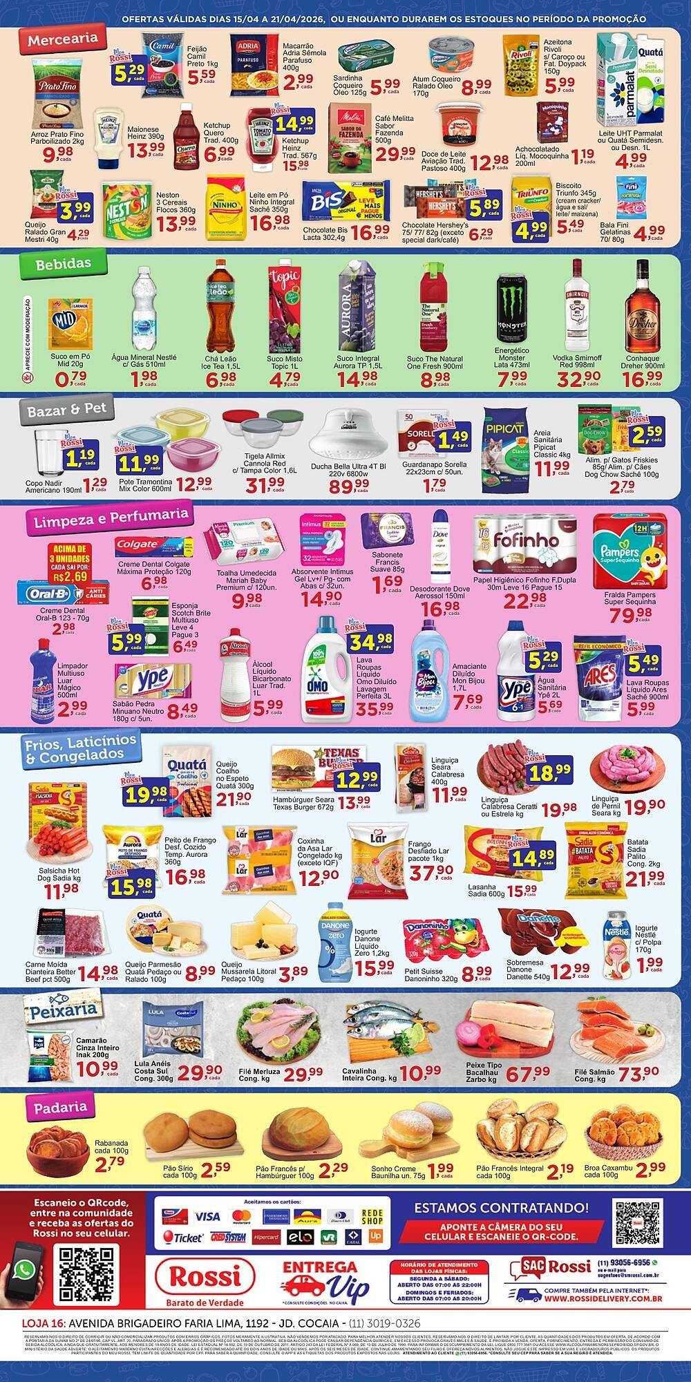 Folheto Rossi Supermercado (2026-04-15 - 2026-04-21)