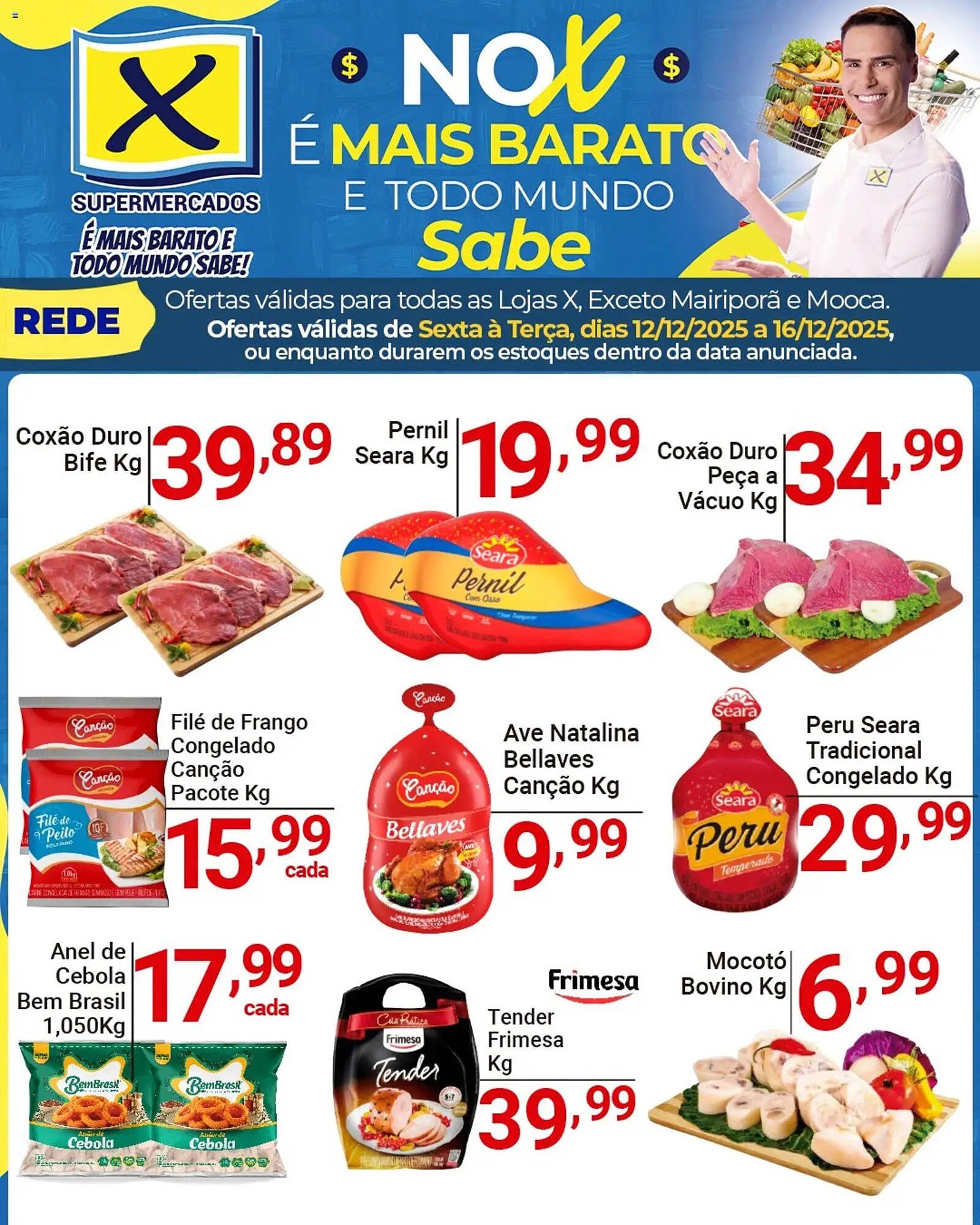 Folheto X Supermercados (2025-12-12 - 2025-12-16)
