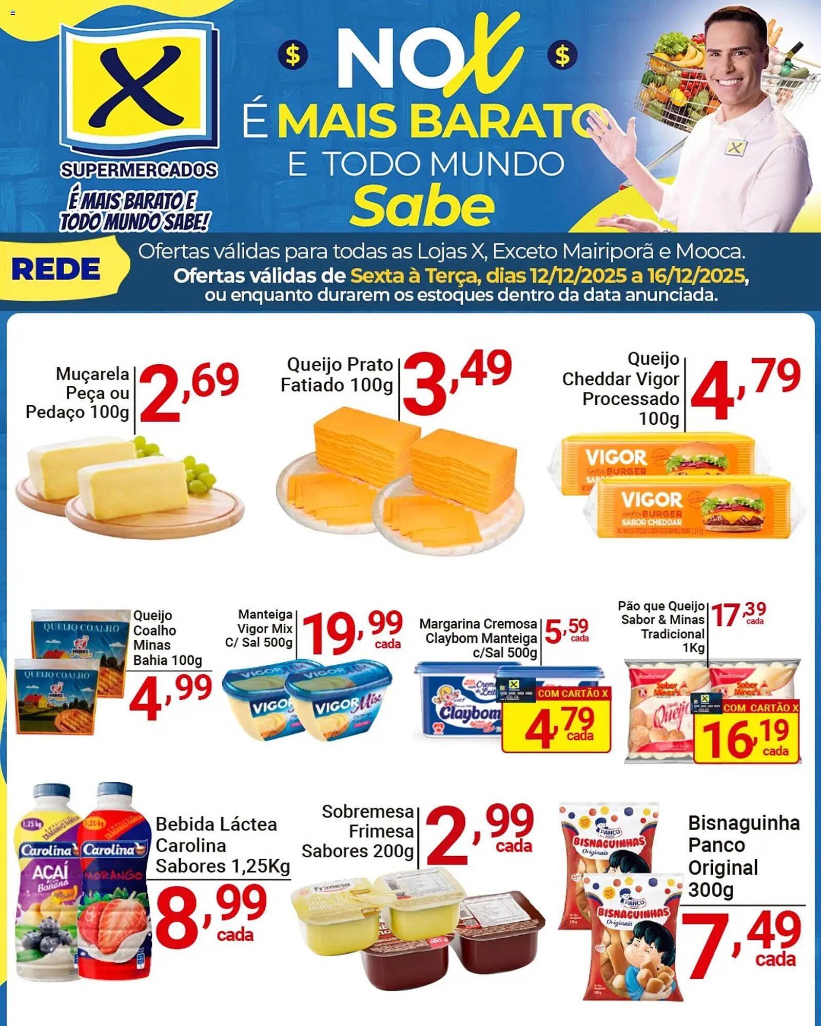 Folheto X Supermercados (2025-12-12 - 2025-12-16)