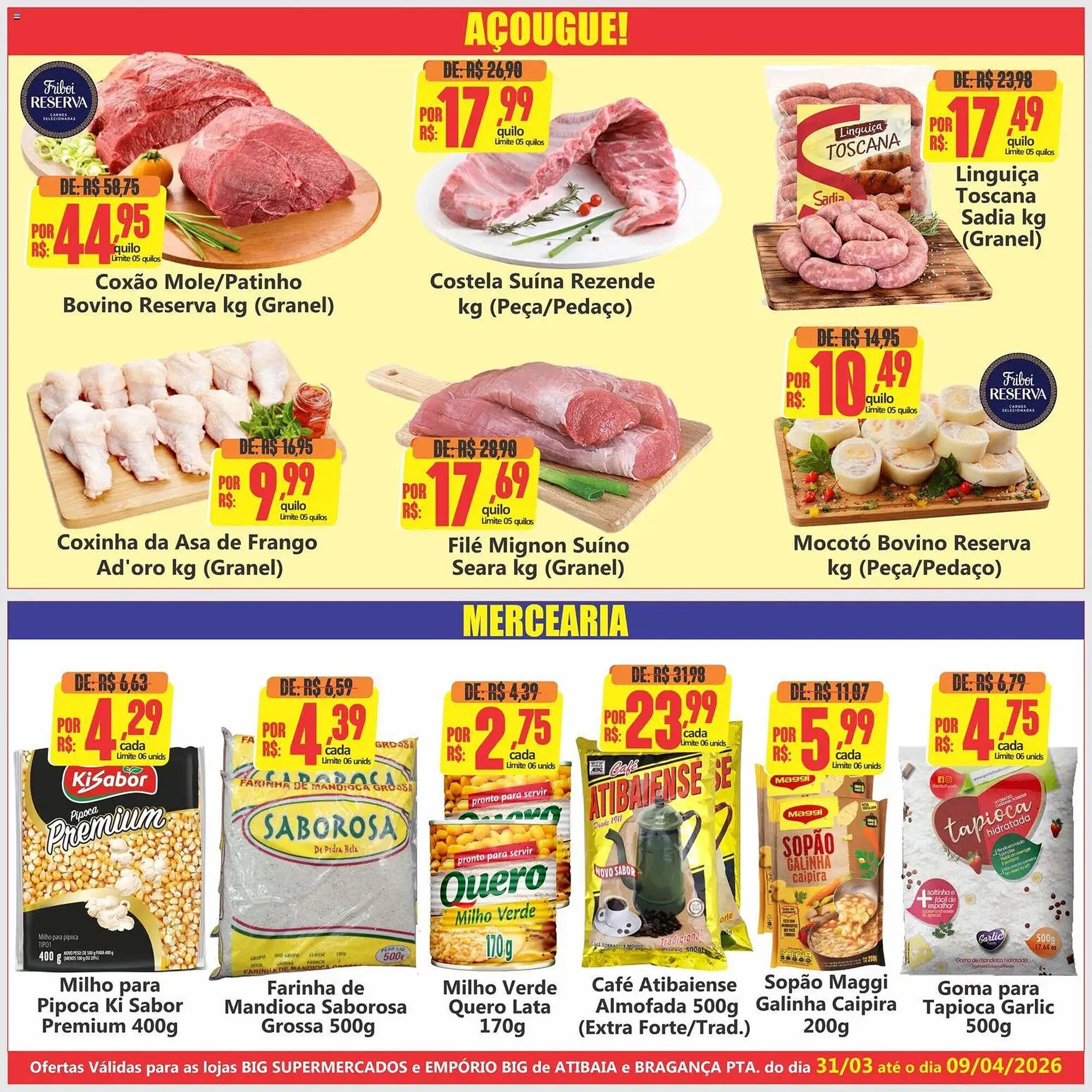 Catálogo Big Supermercados (2026-03-31 - 2026-04-10)