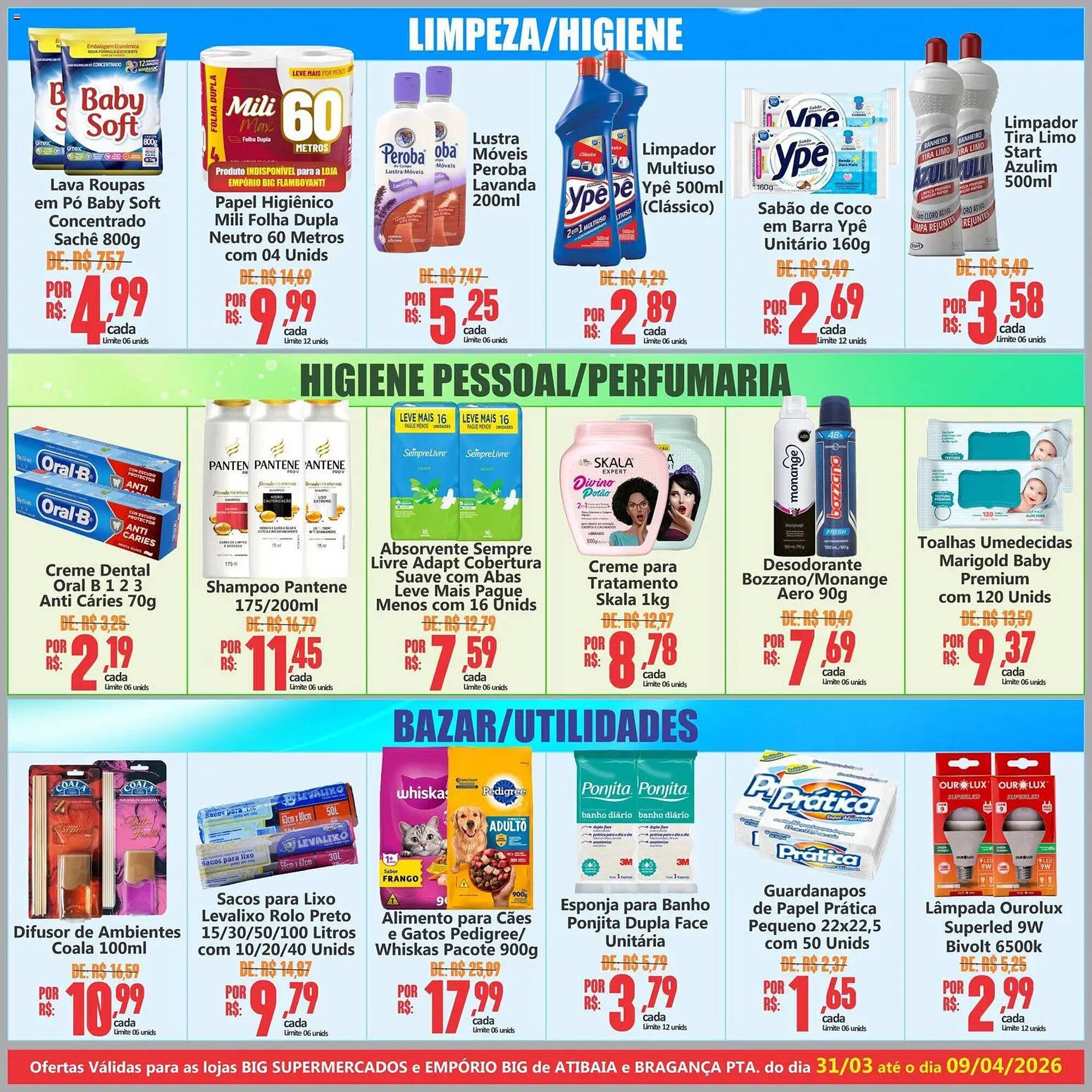 Catálogo Big Supermercados (2026-03-31 - 2026-04-10)