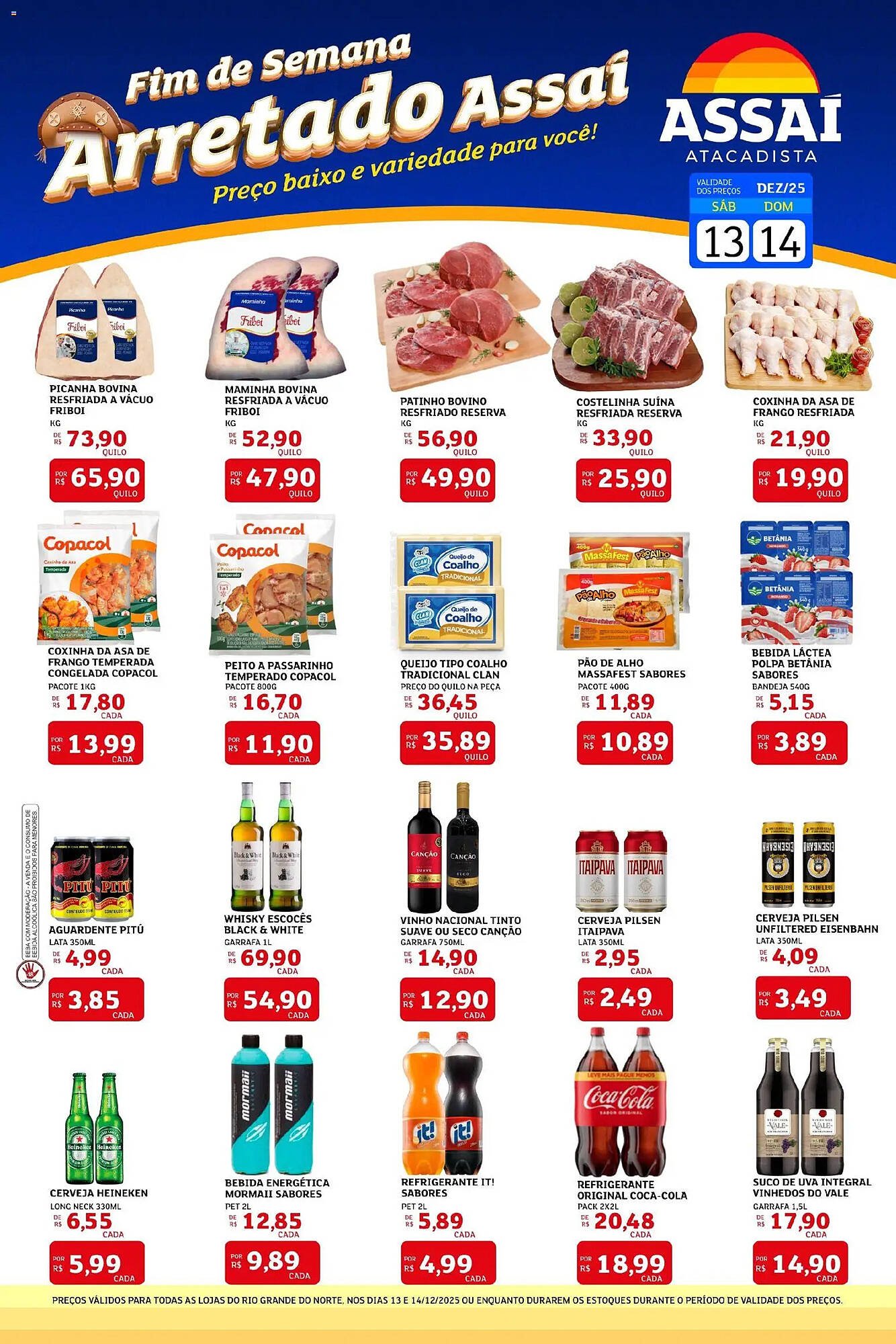 Encarte Assaí Atacadista (2025-12-13 - 2025-12-14)