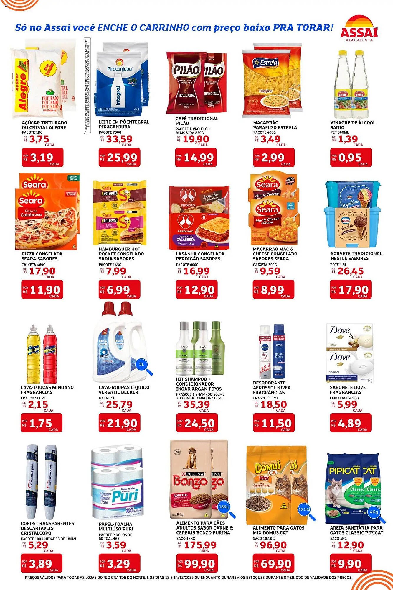 Encarte Assaí Atacadista (2025-12-13 - 2025-12-14)