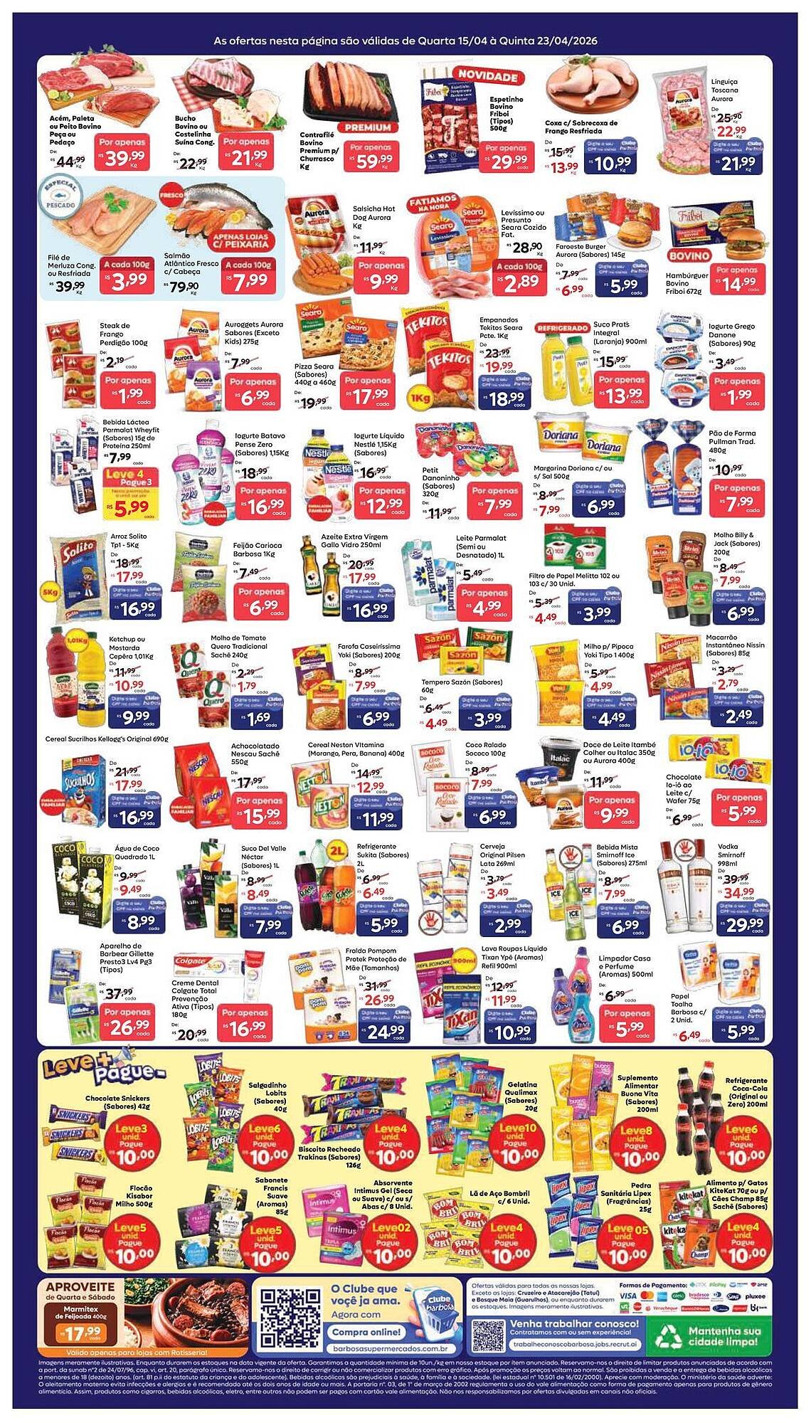 Tabloide Barbosa Supermercados (2026-04-15 - 2026-04-23)