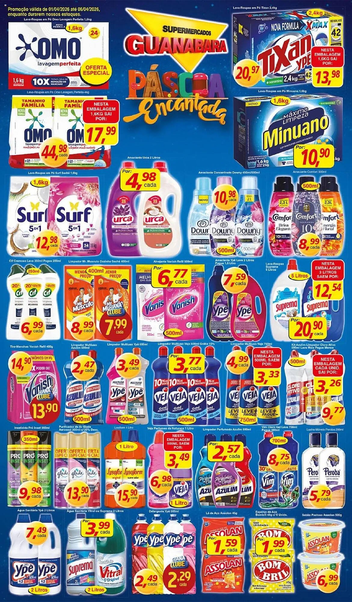 Encarte Supermercados Guanabara (2026-04-01 - 2026-04-06)