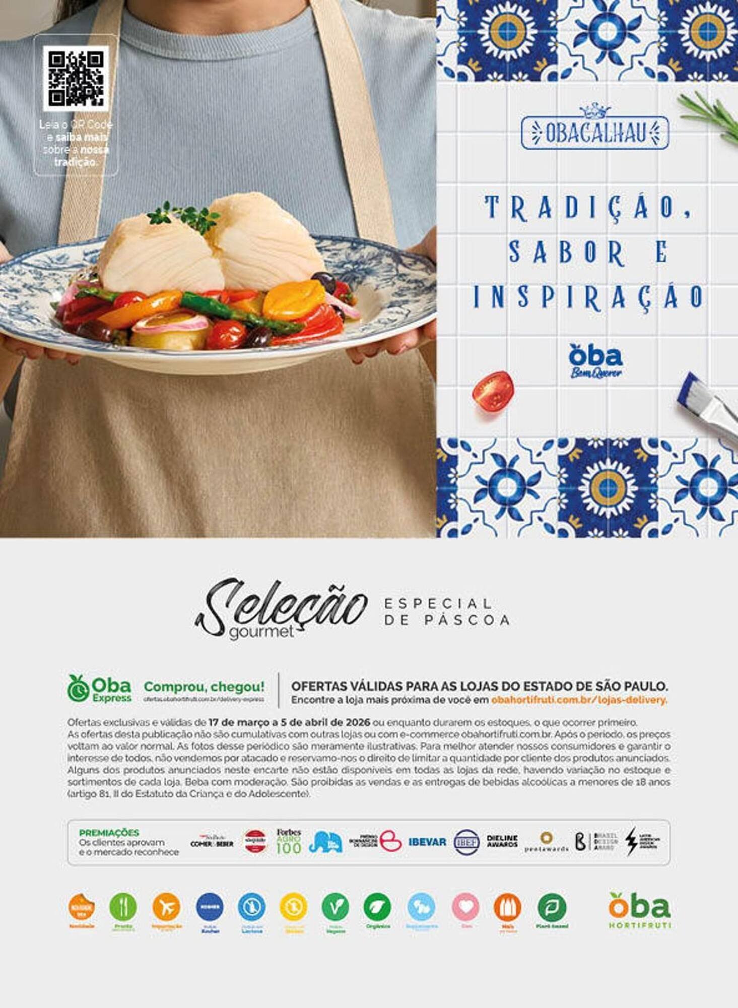 Folheto Oba Hortifruti (2026-03-17 - 2026-04-05)