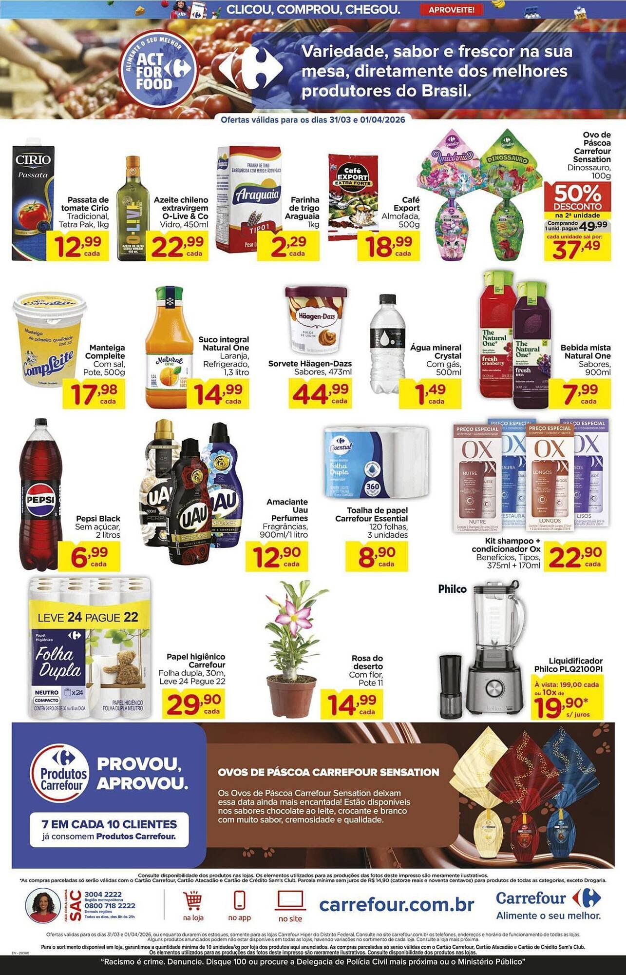 Folheto Carrefour (2026-03-31 - 2026-04-01)
