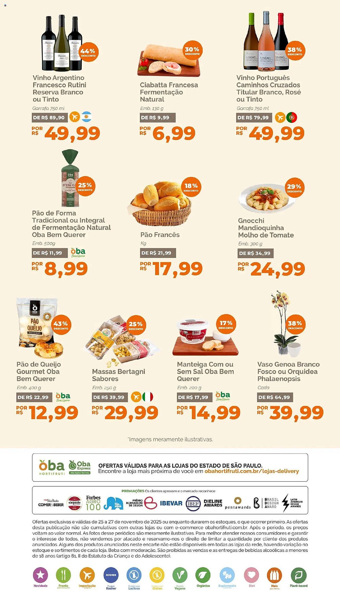 Folheto Oba Hortifruti (2025-11-25 - 2025-11-27)