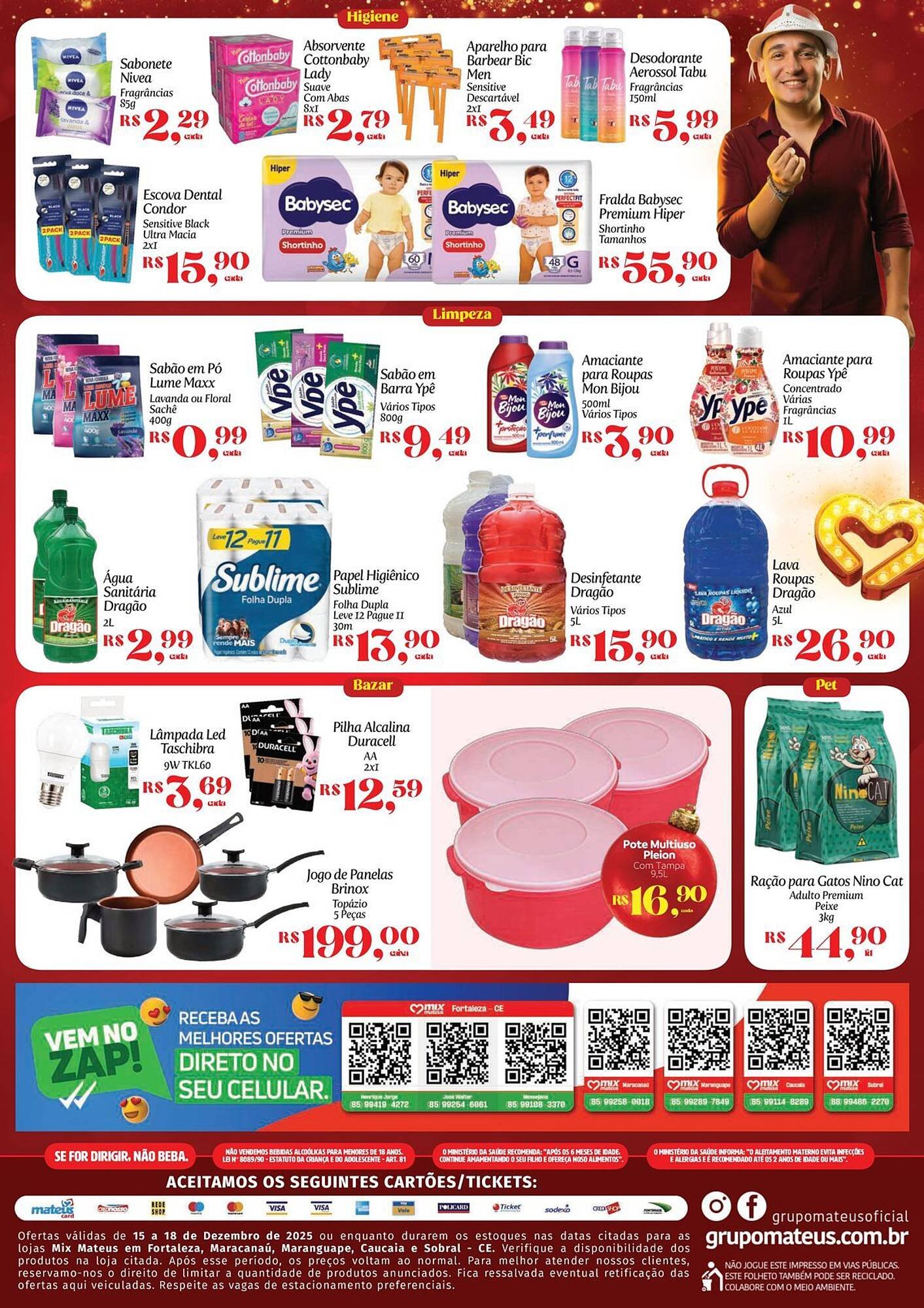 Catálogo Supermercados Mateus (2025-12-15 - 2025-12-18)