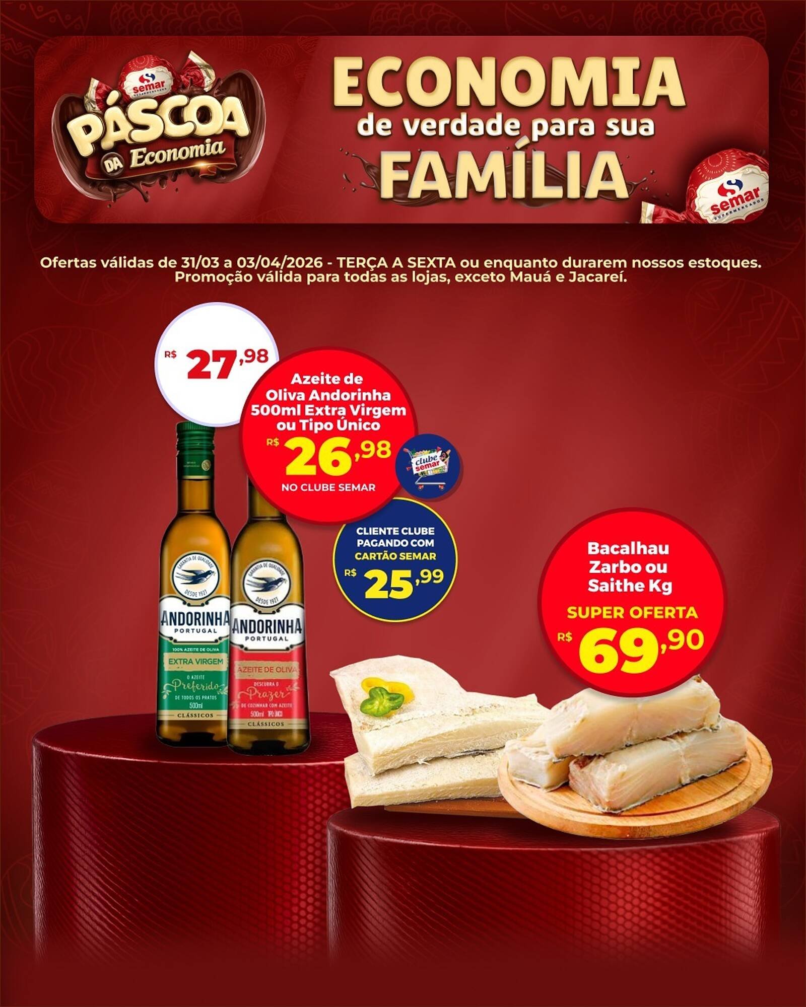 Folheto Semar Supermercado (2026-03-31 - 2026-04-03)