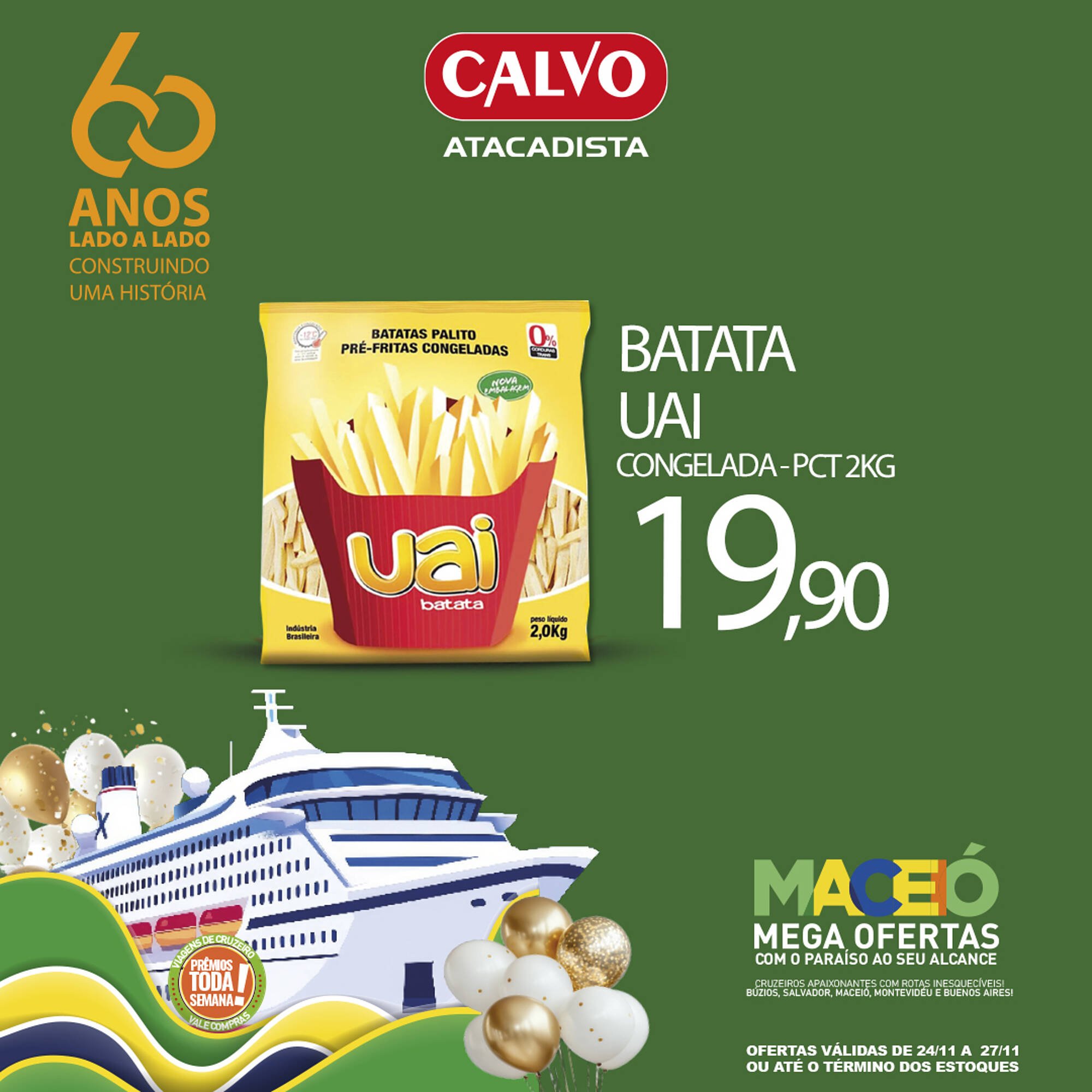 Folheto Calvo Atacadista (2025-11-24 - 2025-11-27)