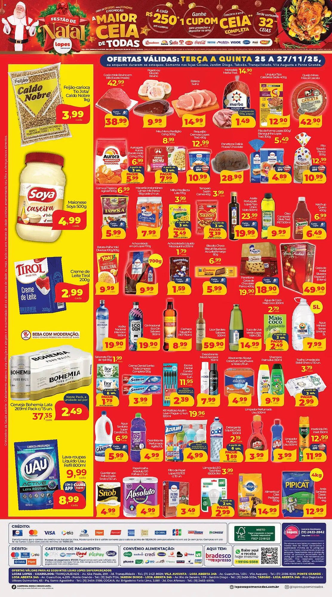 Folheto Lopes Supermercados (2025-11-25 - 2025-11-27)