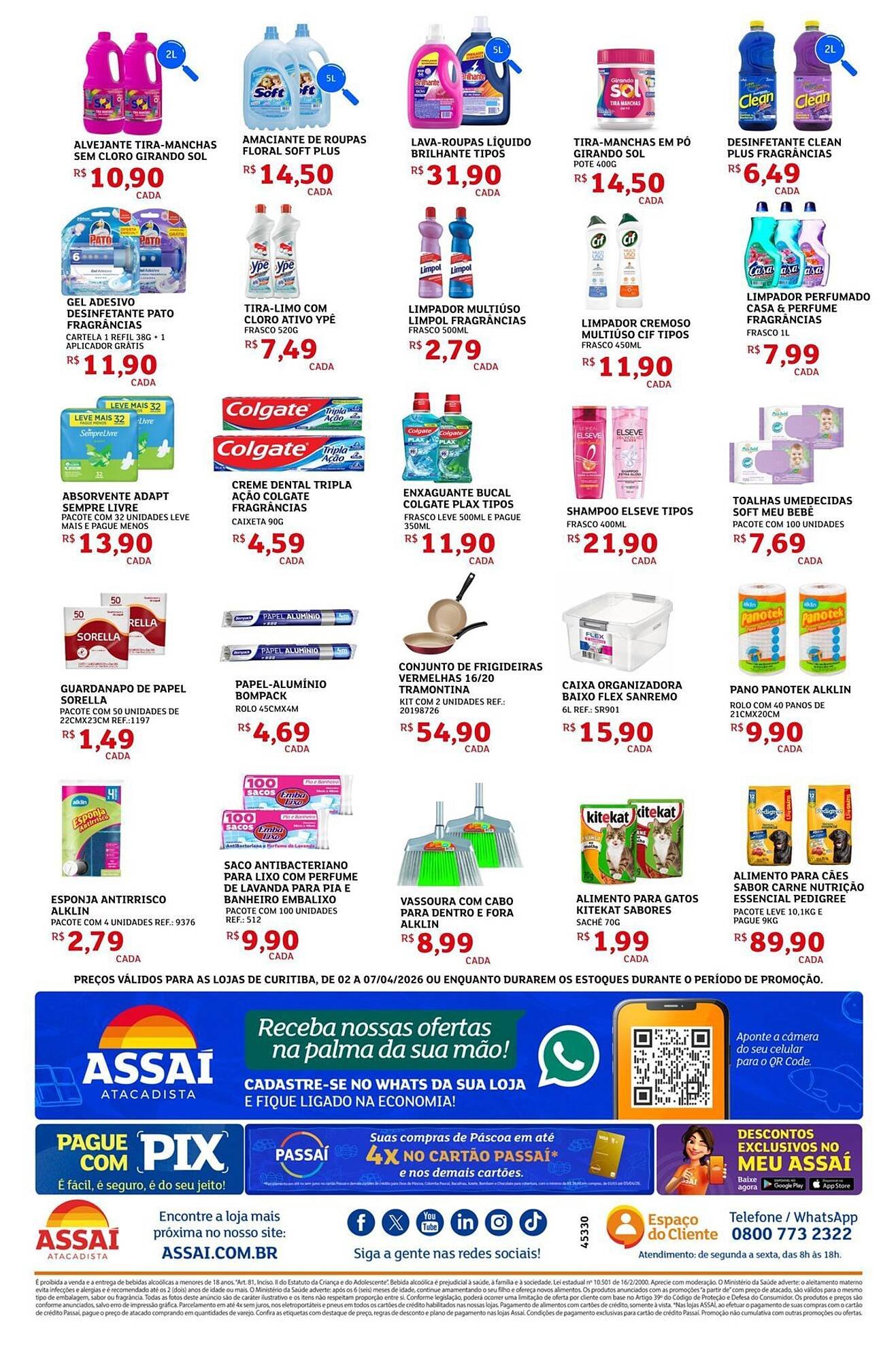 Encarte Assaí Atacadista (2026-04-02 - 2026-04-07)