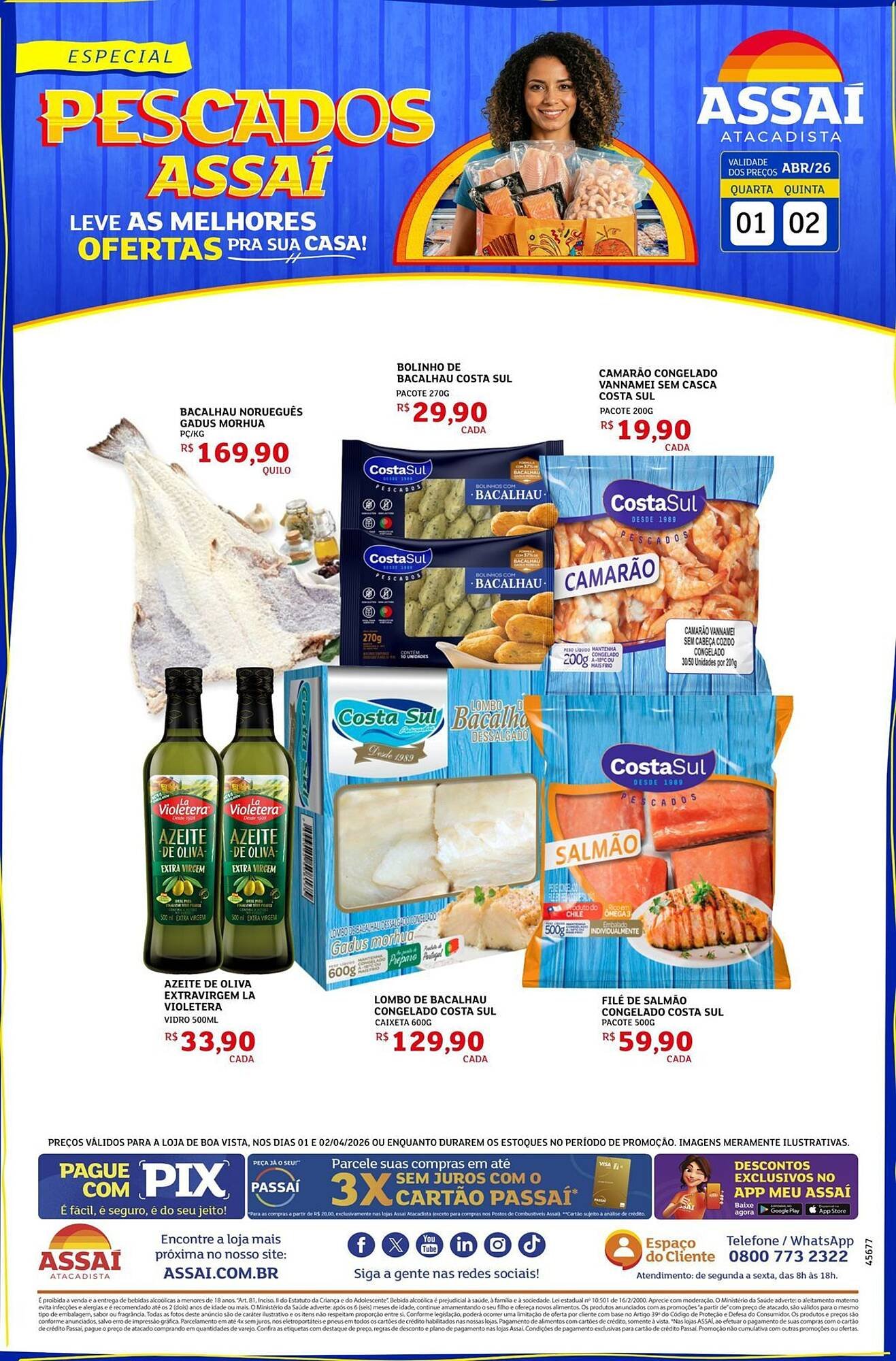 Encarte Assaí Atacadista (2026-04-01 - 2026-04-02)