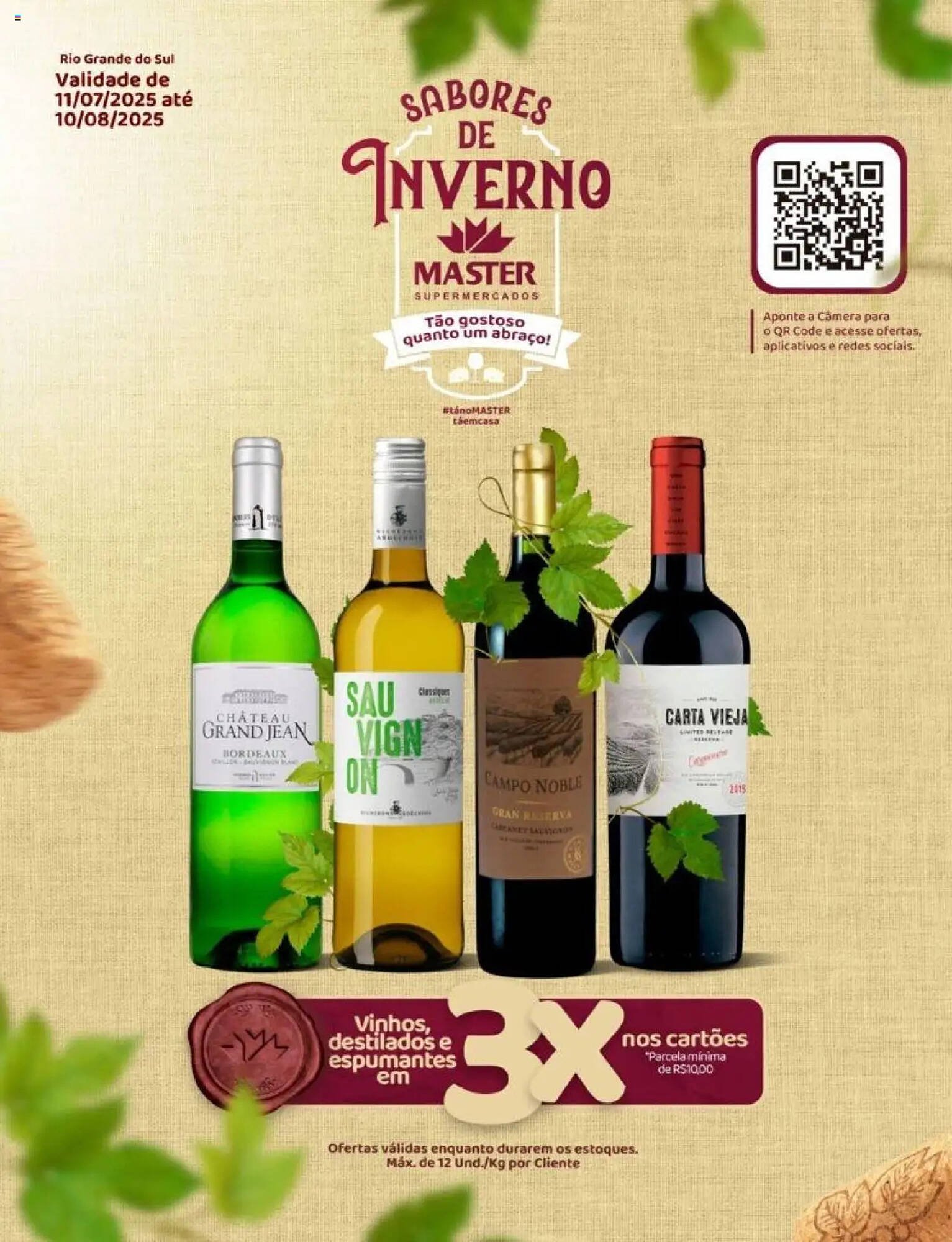Catálogo Master Supermercados (2025-07-11 - 2025-08-11)