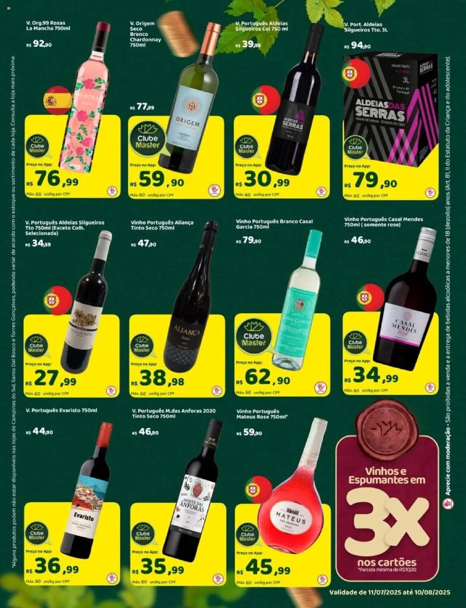 Catálogo Master Supermercados (2025-07-11 - 2025-08-11)