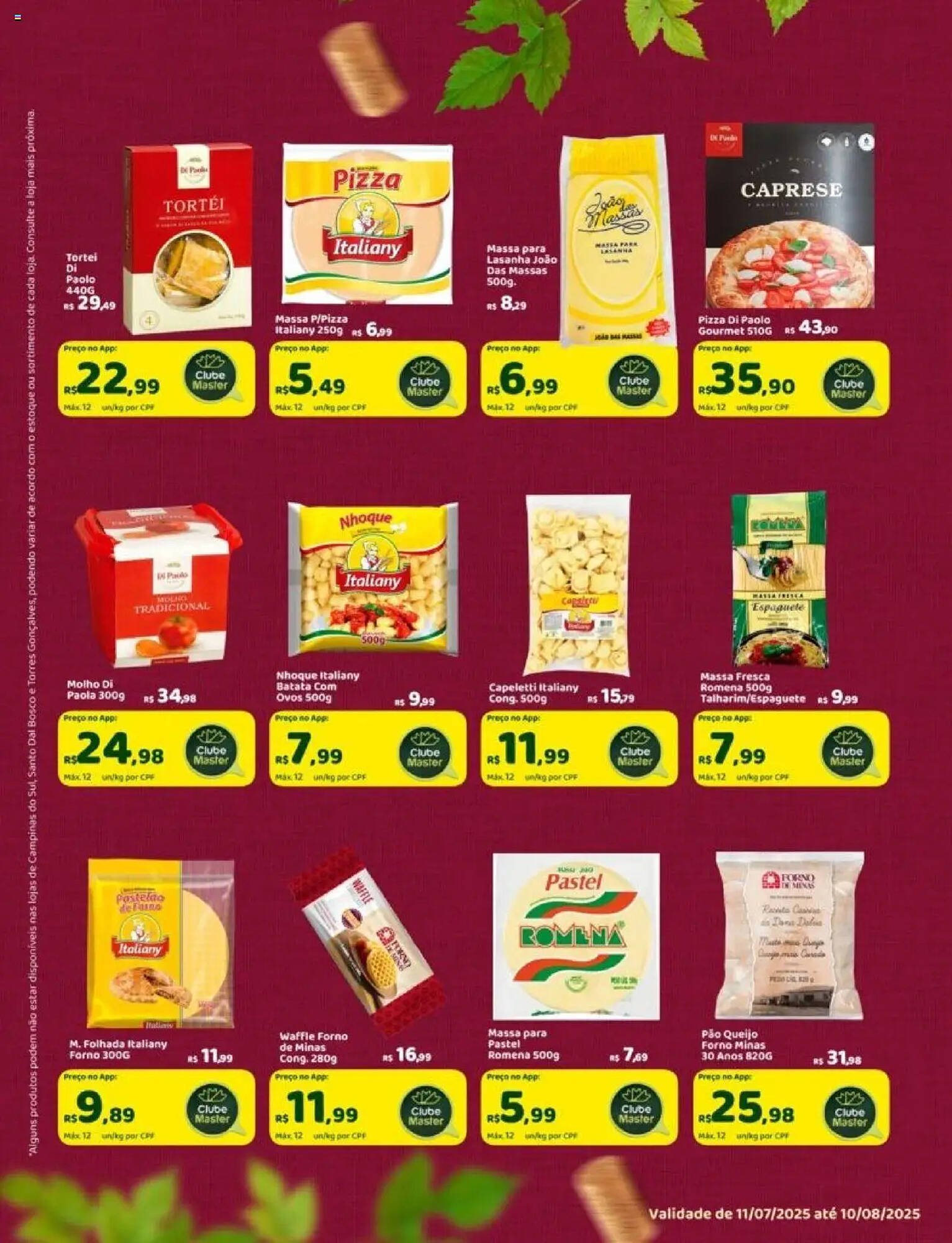 Catálogo Master Supermercados (2025-07-11 - 2025-08-11)