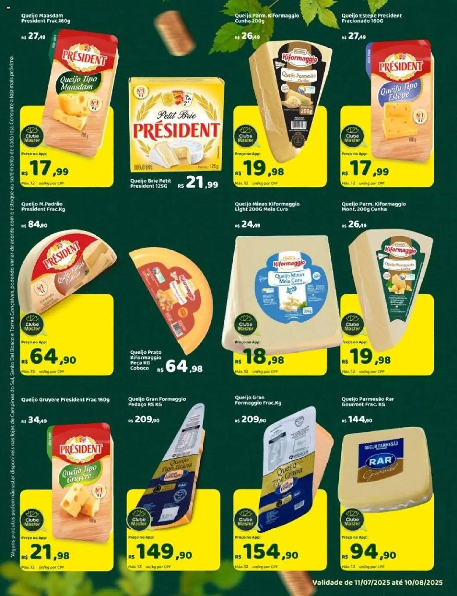 Catálogo Master Supermercados (2025-07-11 - 2025-08-11)