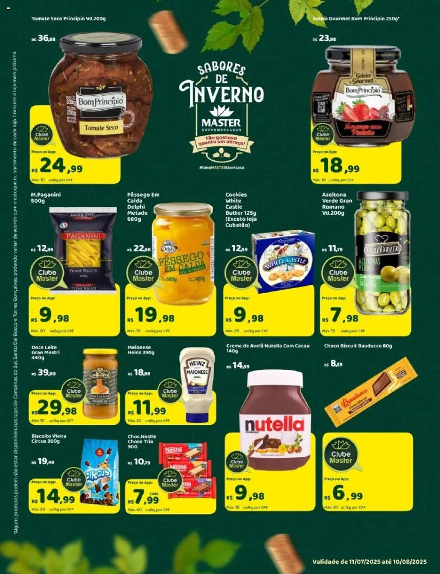 Catálogo Master Supermercados (2025-07-11 - 2025-08-11)