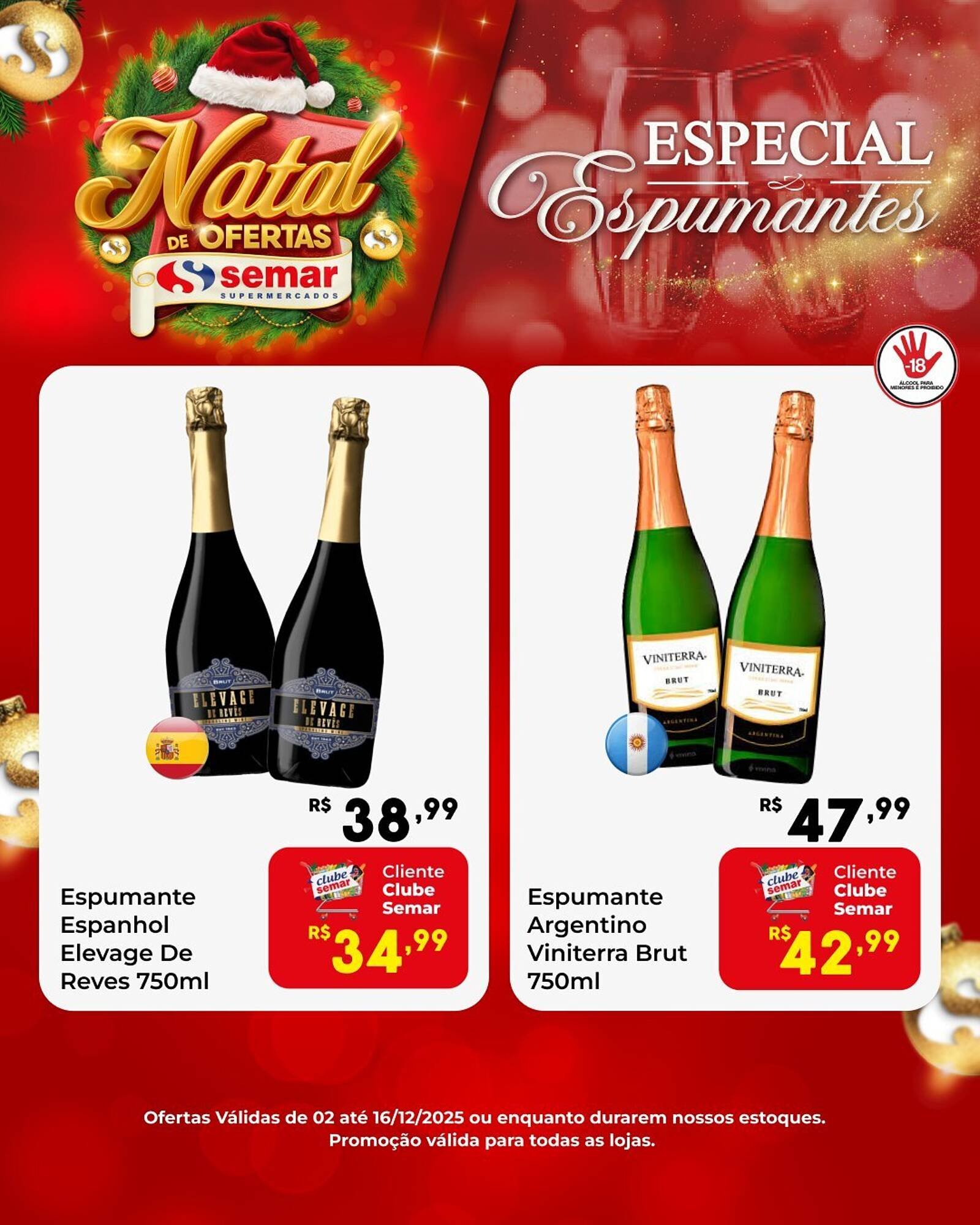 Folheto Semar Supermercado (2025-12-03 - 2025-12-16)