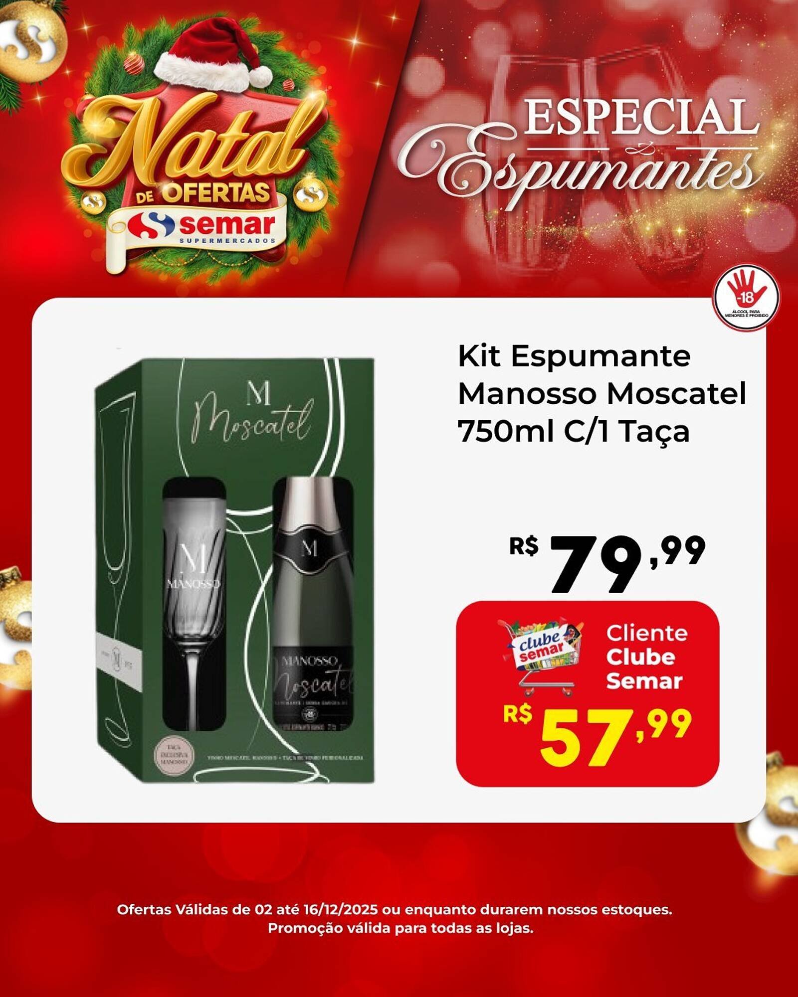 Folheto Semar Supermercado (2025-12-03 - 2025-12-16)