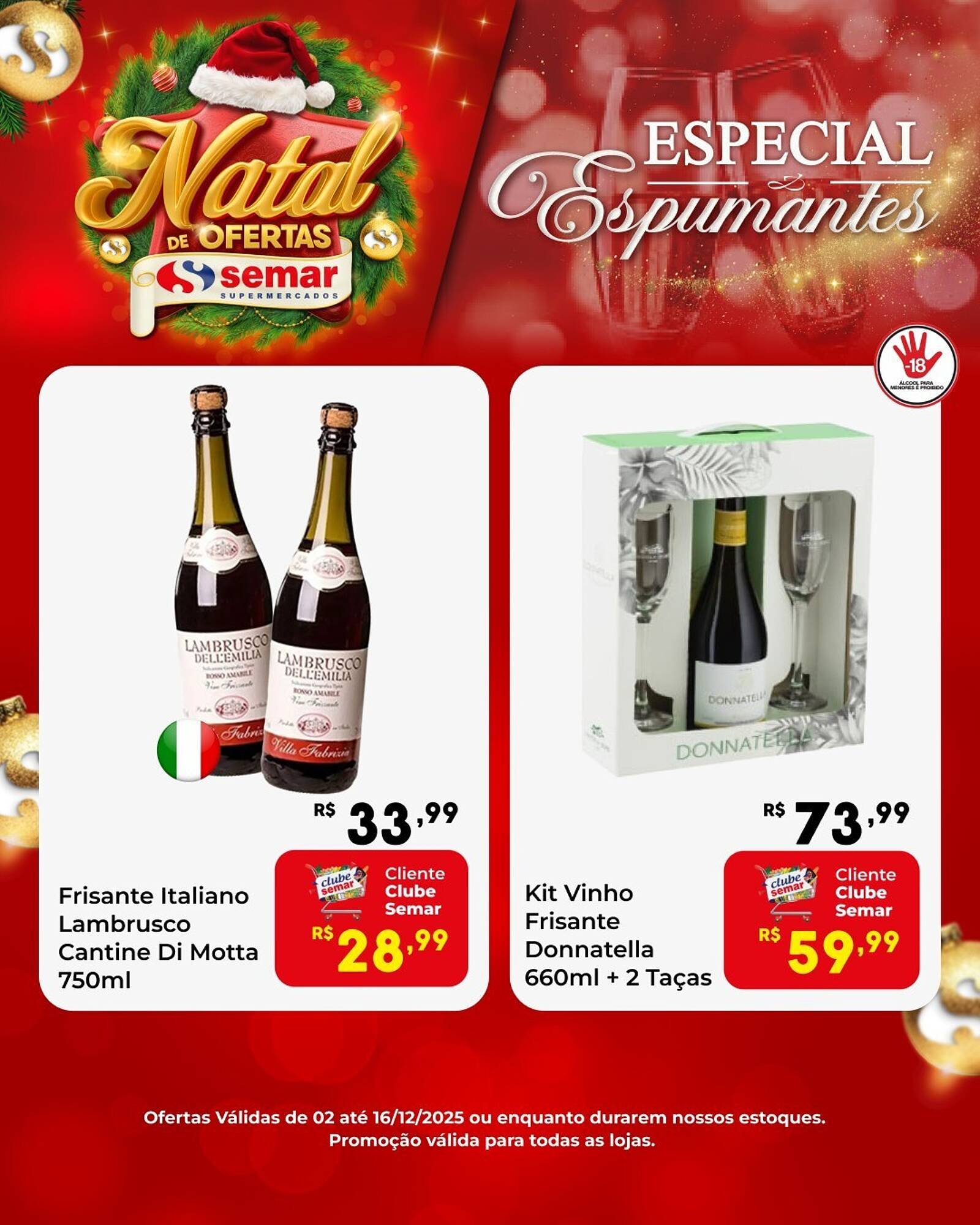 Folheto Semar Supermercado (2025-12-03 - 2025-12-16)