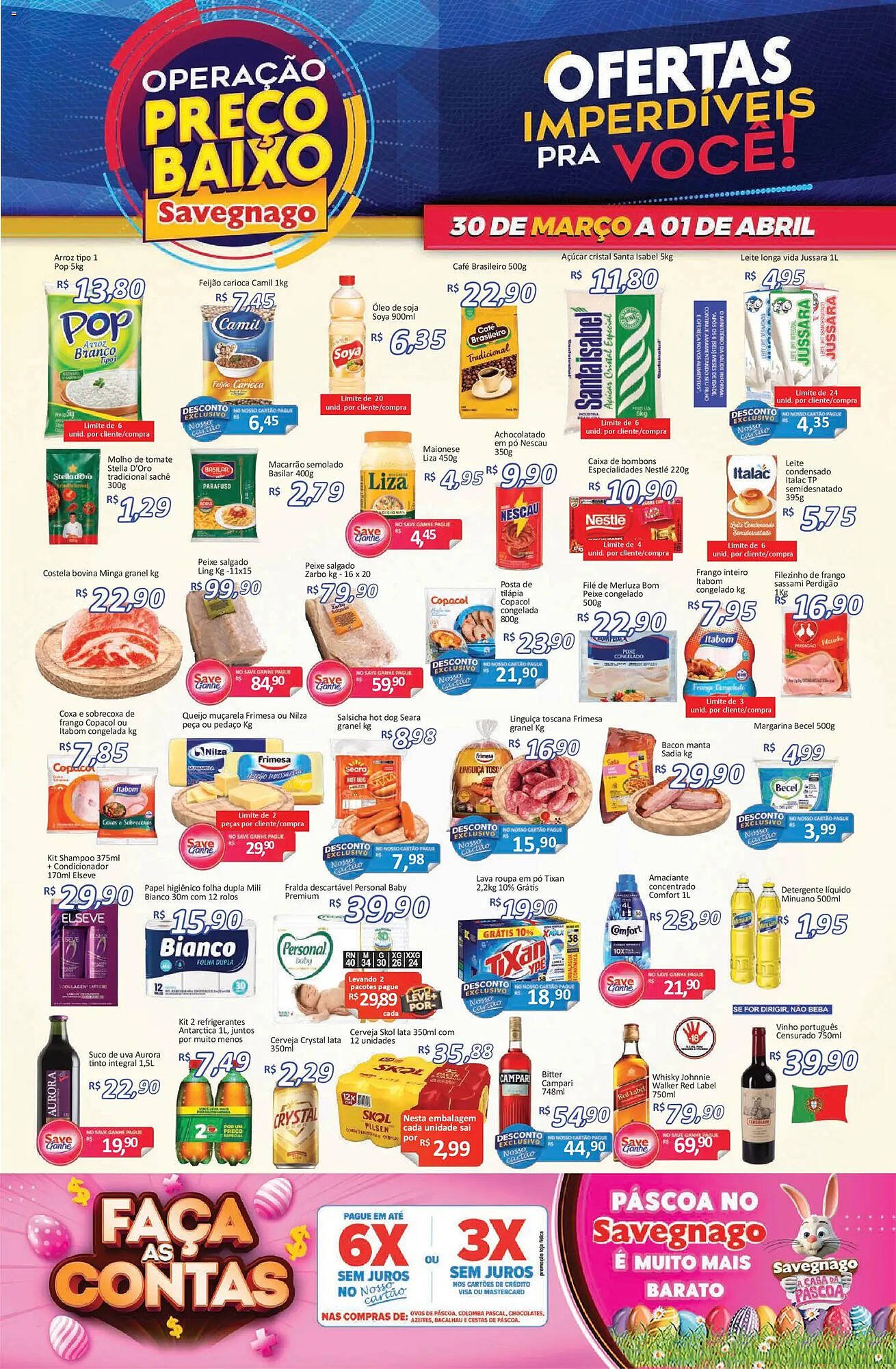 Catálogo Supermercados Savegnago (2026-03-30 - 2026-04-01)
