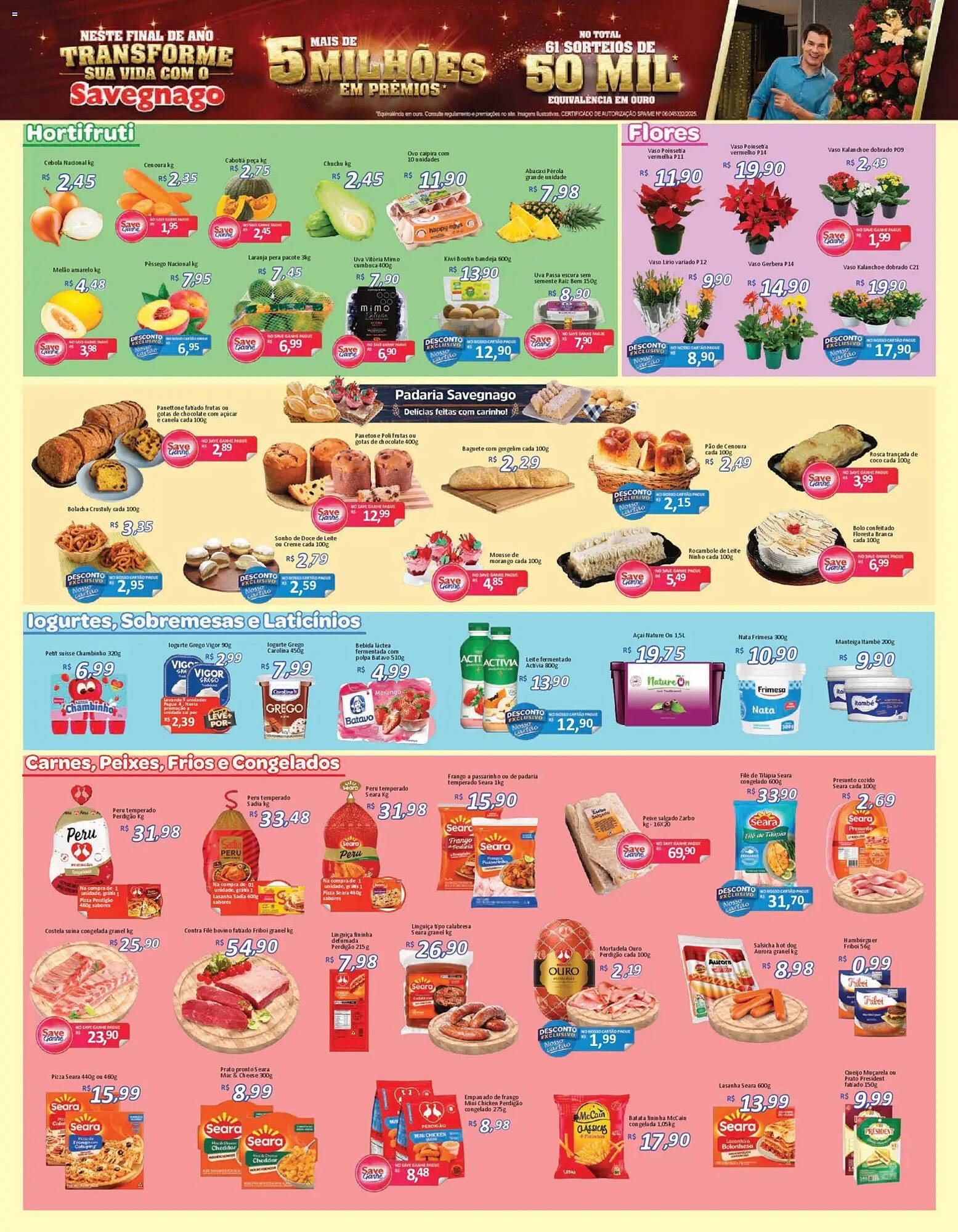 Catálogo Supermercados Savegnago (2025-12-11 - 2025-12-14)