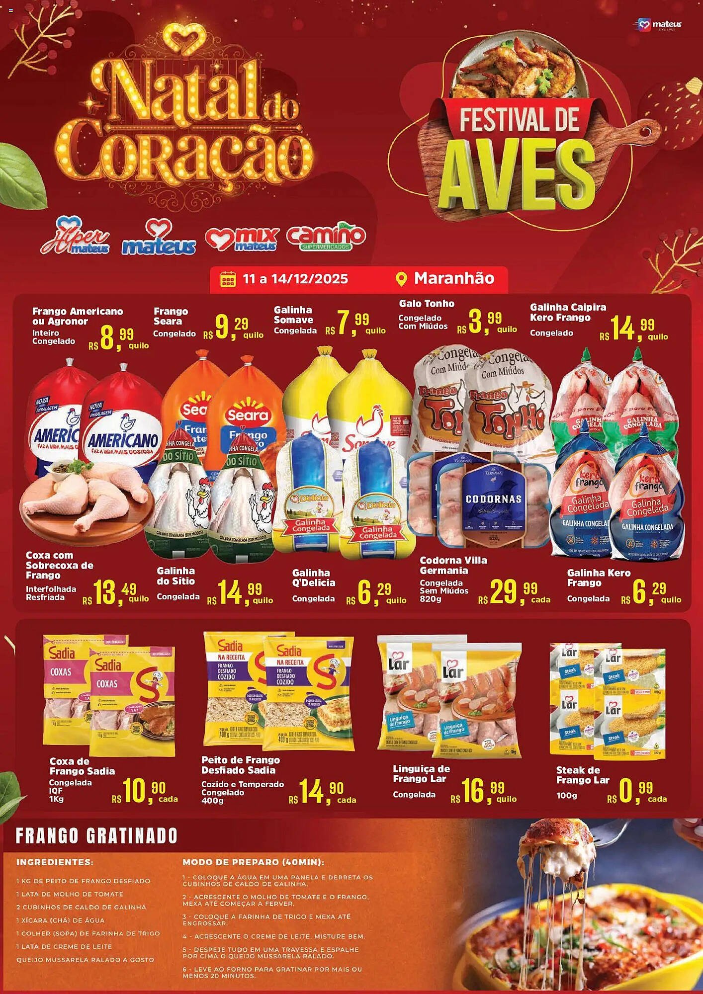 Catálogo Supermercados Mateus (2025-12-11 - 2025-12-14)