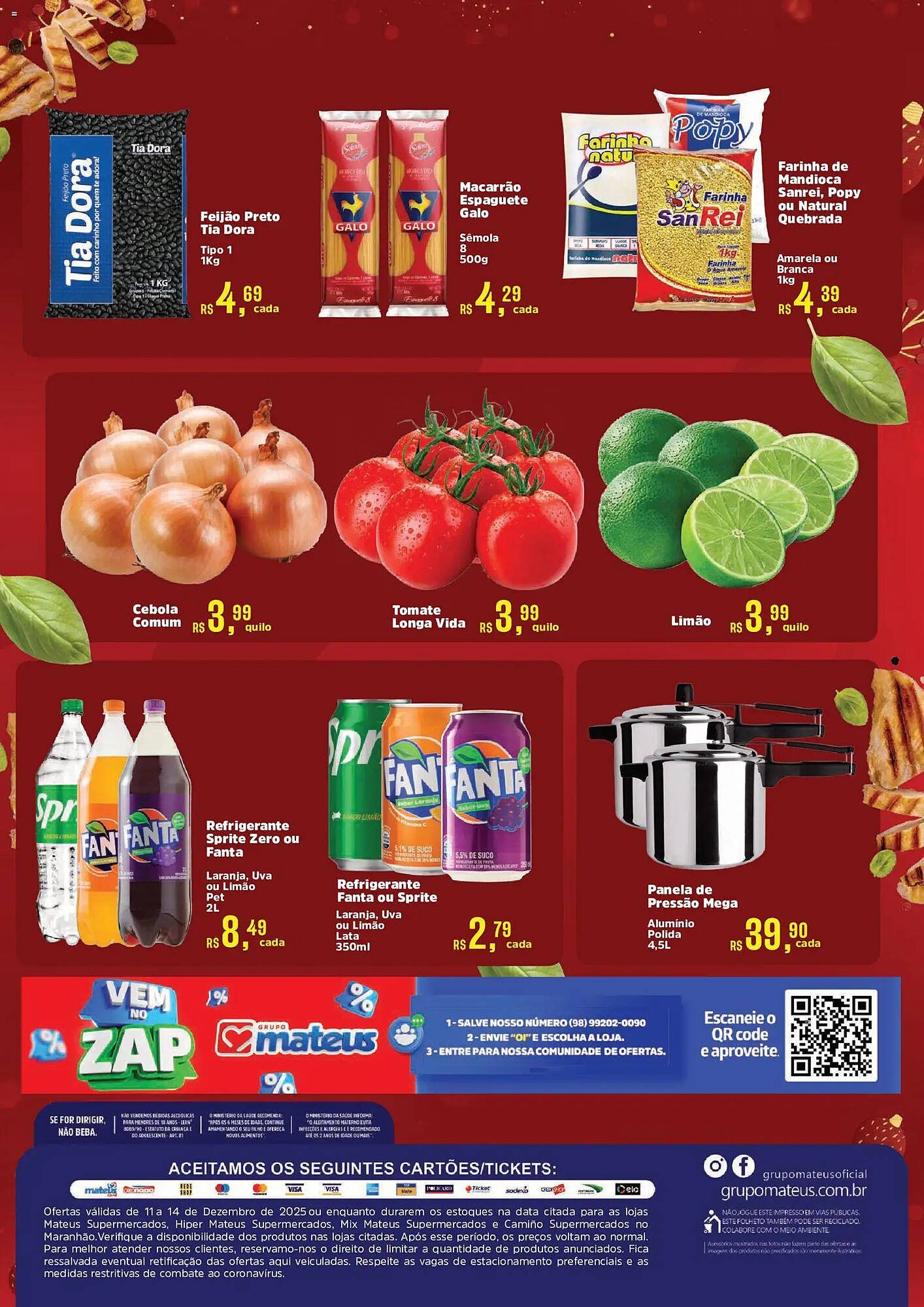 Catálogo Supermercados Mateus (2025-12-11 - 2025-12-14)