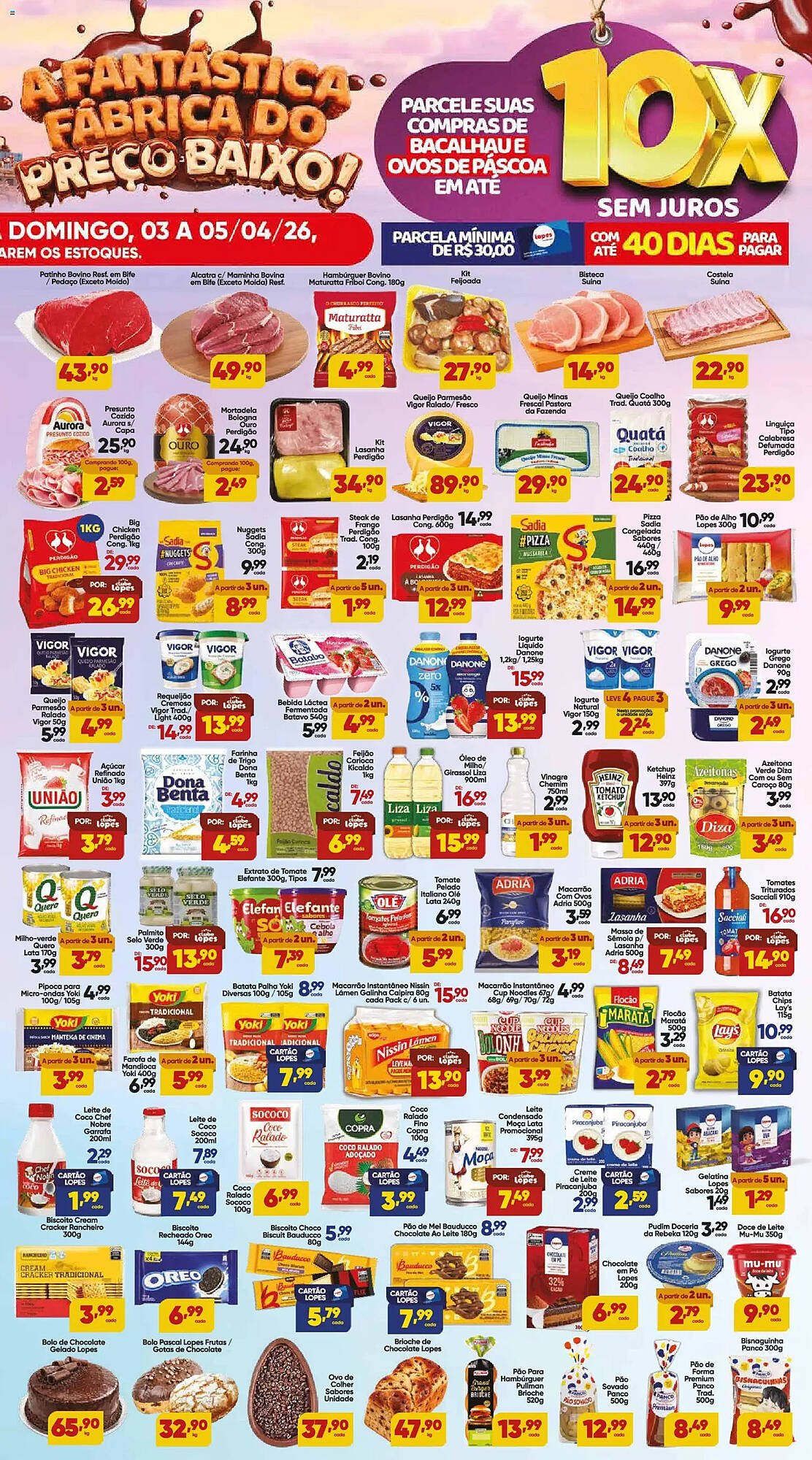 Folheto Lopes Supermercados (2026-04-03 - 2026-04-05)