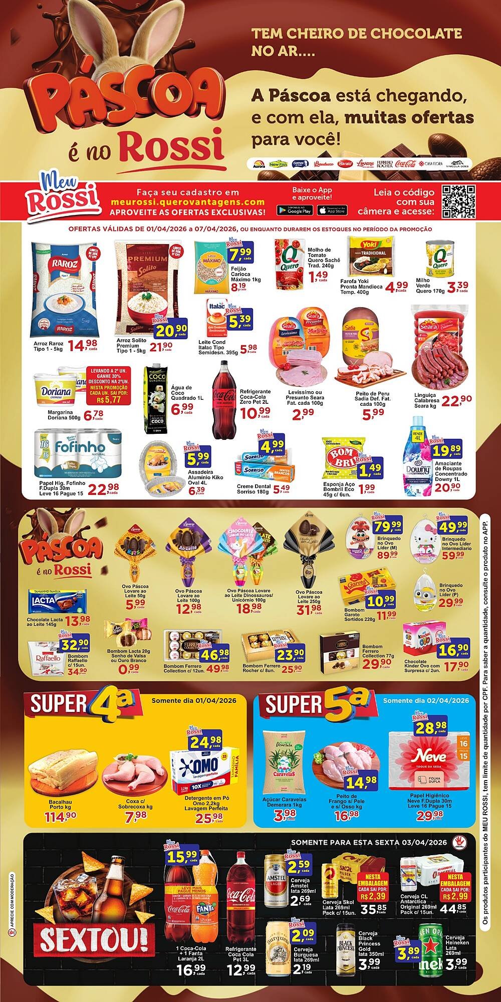 Folheto Rossi Supermercado (2026-04-01 - 2026-04-07)