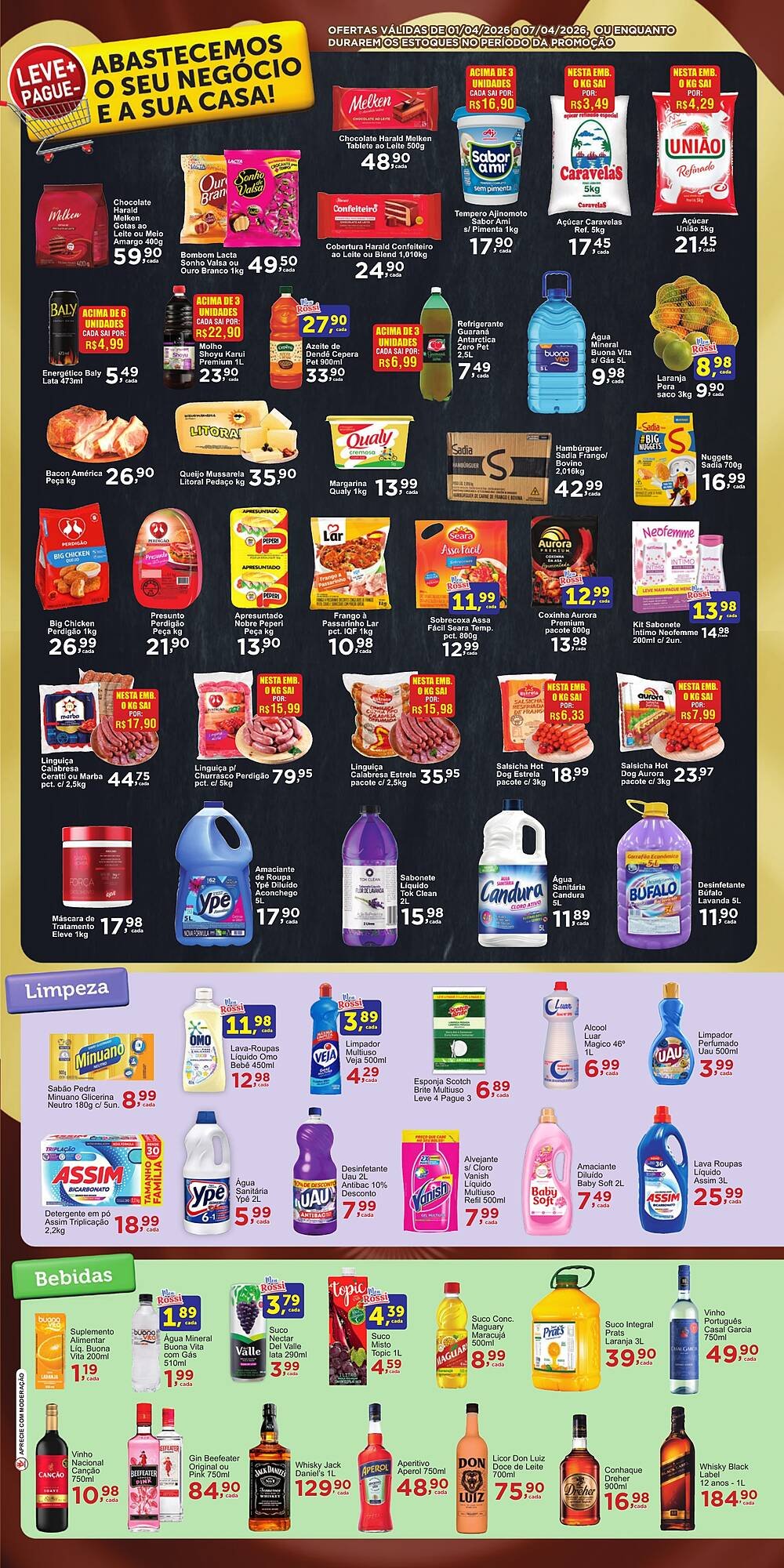 Folheto Rossi Supermercado (2026-04-01 - 2026-04-07)