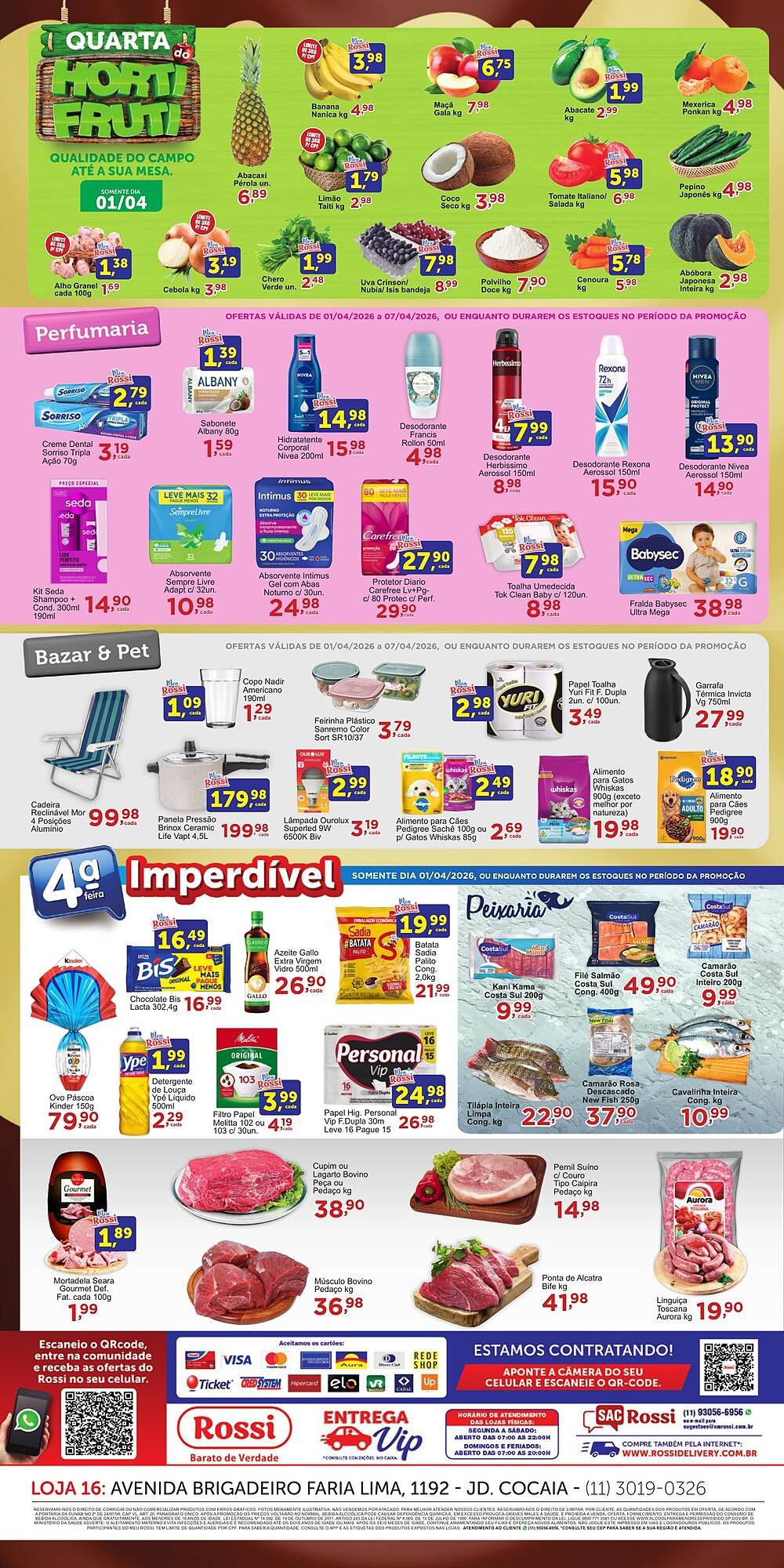 Folheto Rossi Supermercado (2026-04-01 - 2026-04-07)