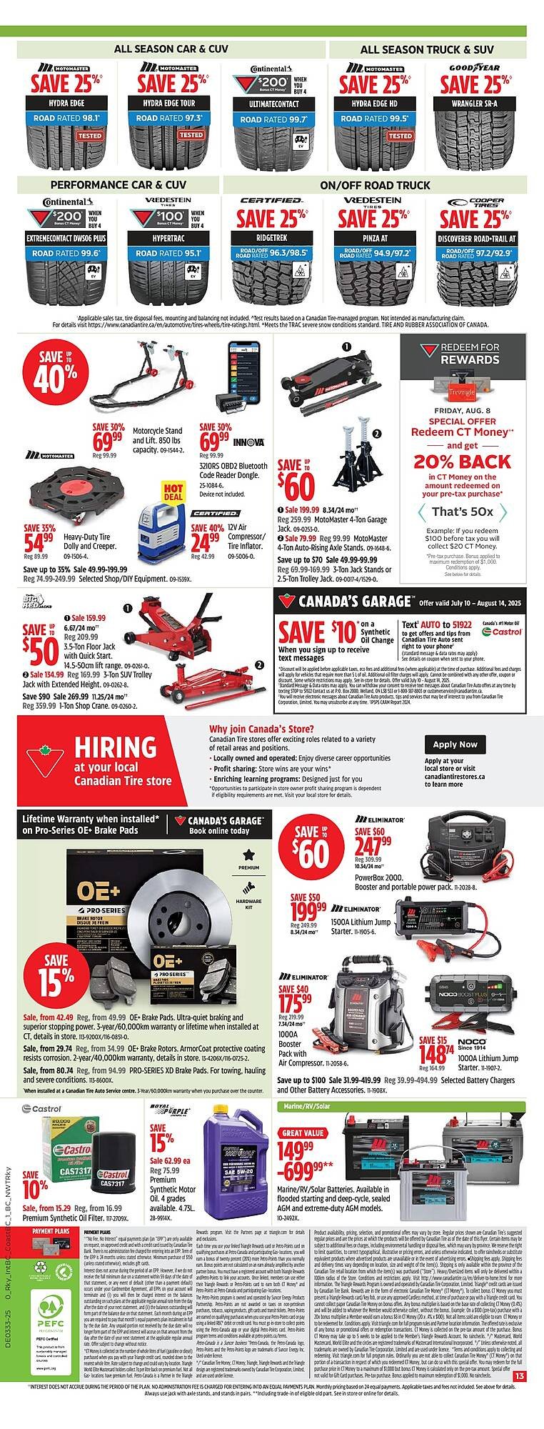Canadian Tire flyer