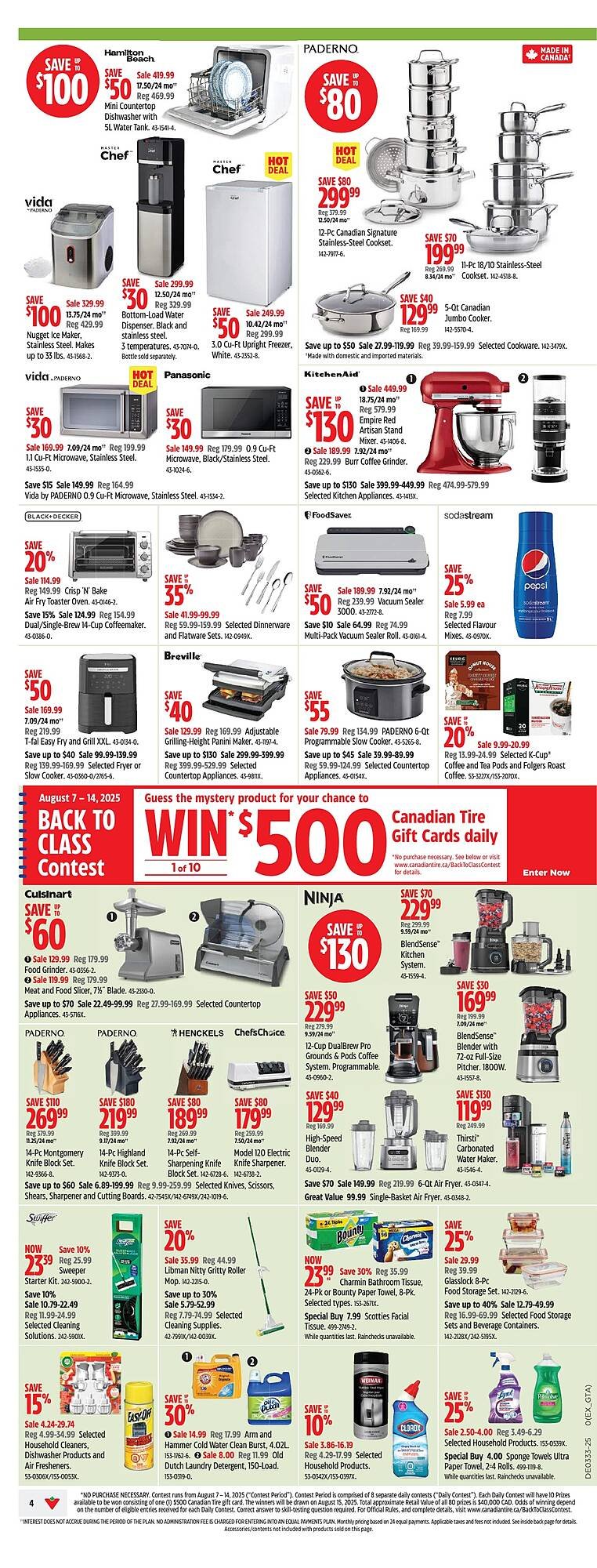 Canadian Tire flyer