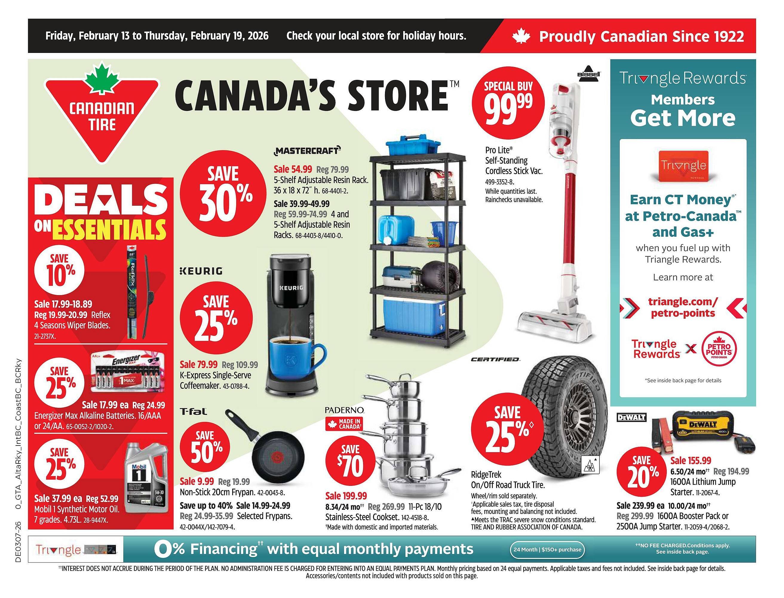 Canadian Tire flyer (2026-02-13 - 2026-02-19) | 1