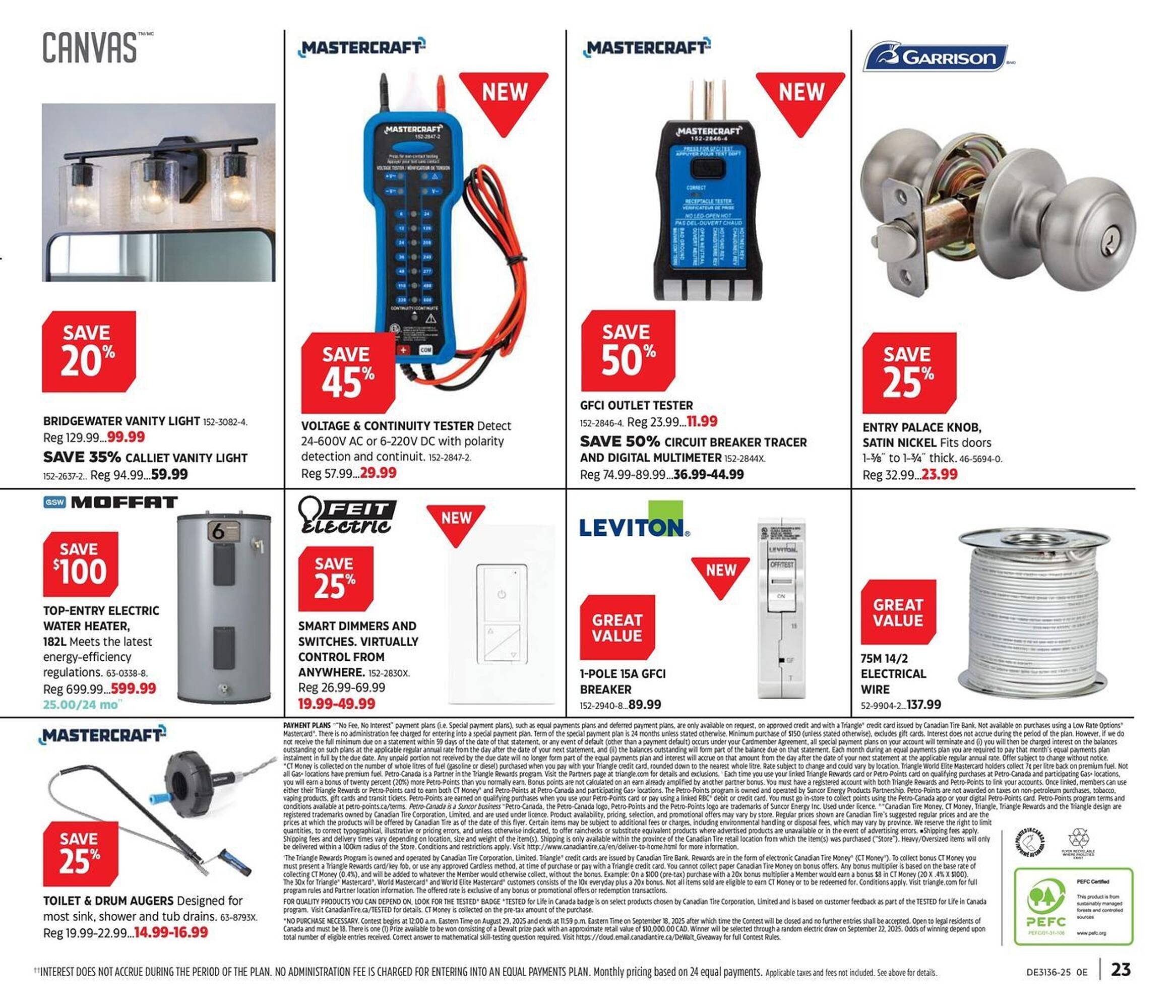 Canadian Tire flyer
