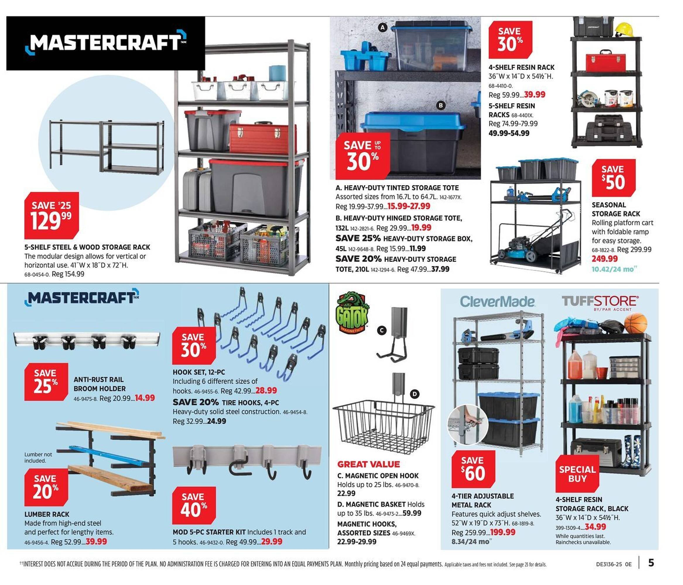 Canadian Tire flyer