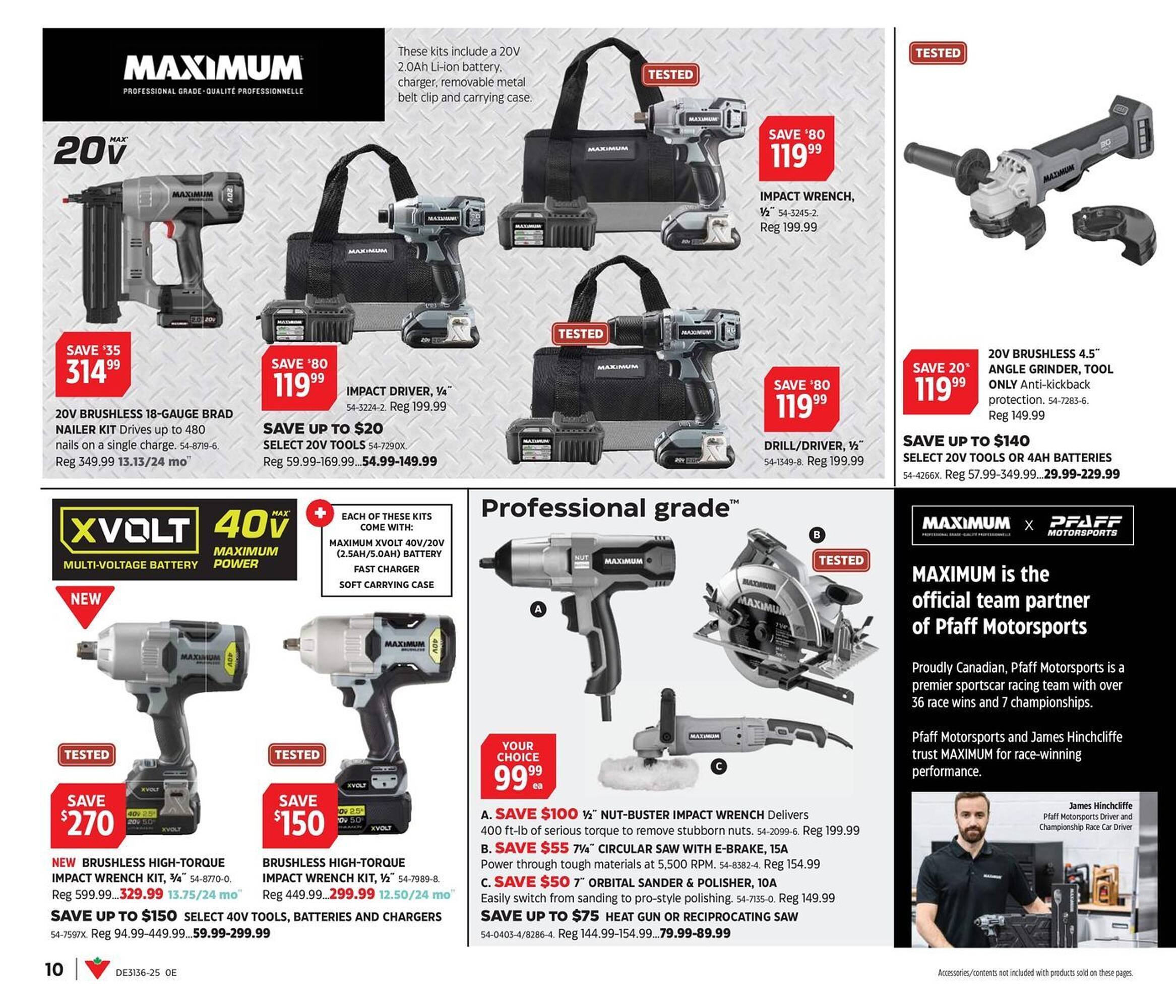 Canadian Tire flyer