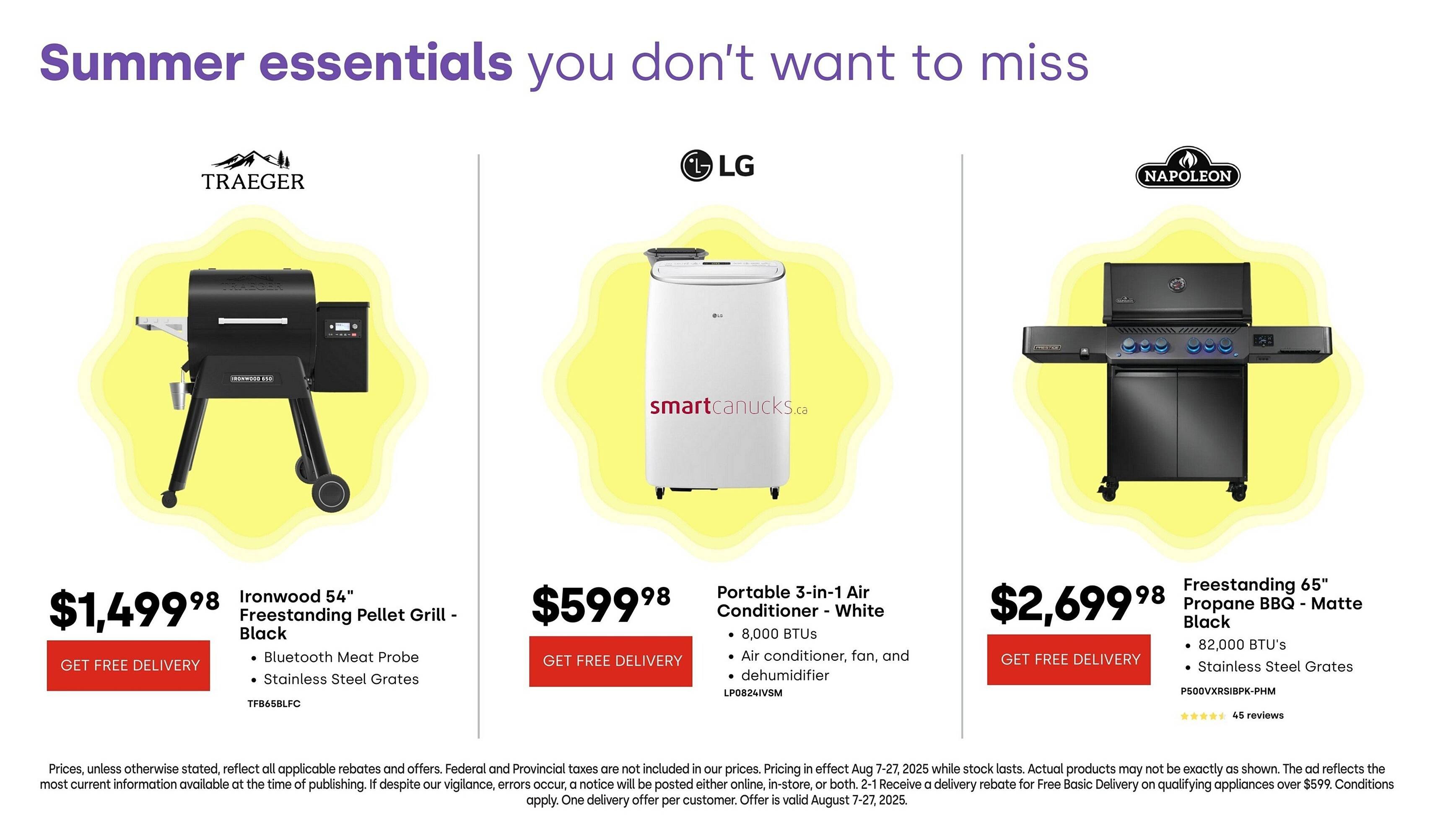 Trail Appliances flyer