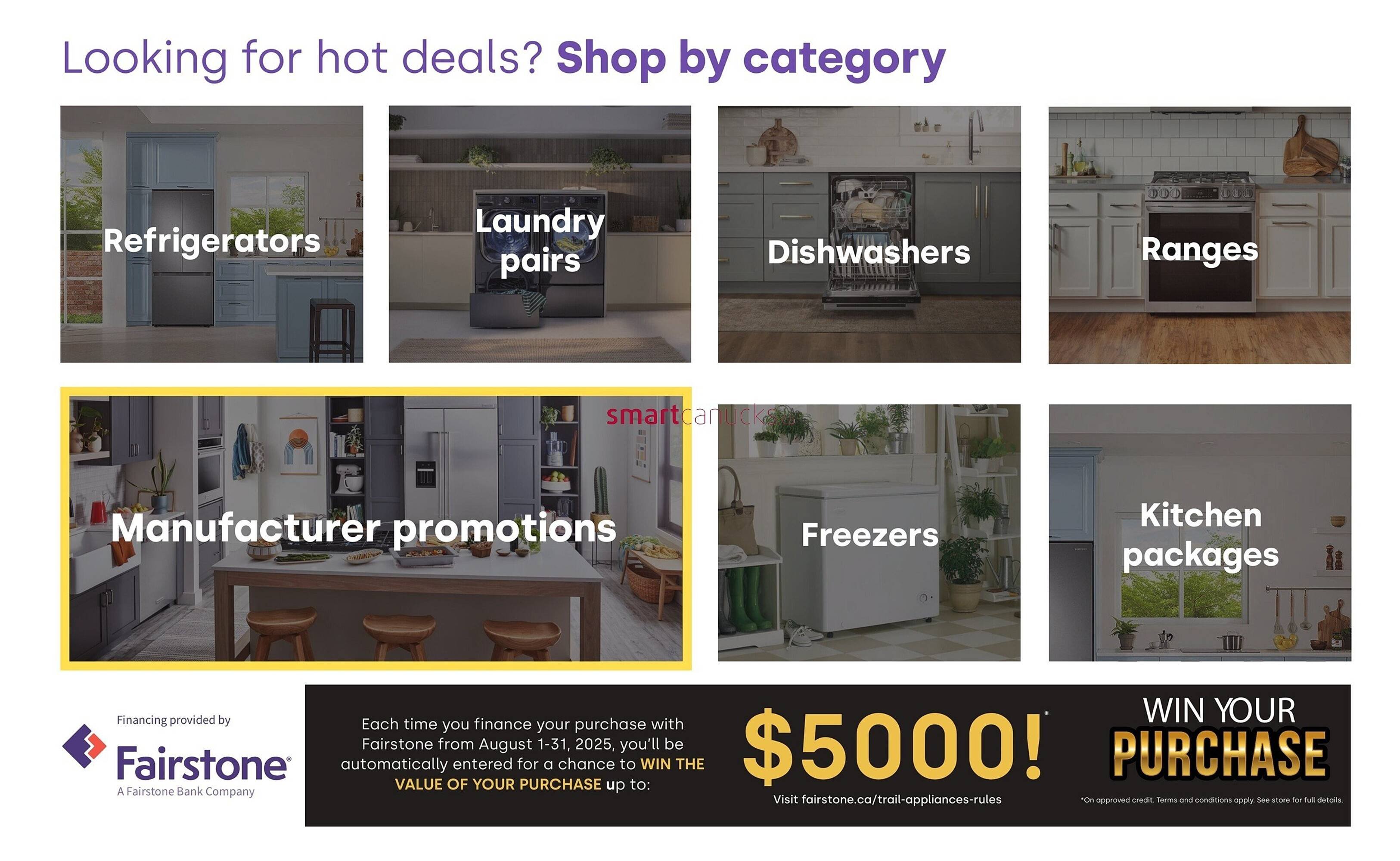 Trail Appliances flyer