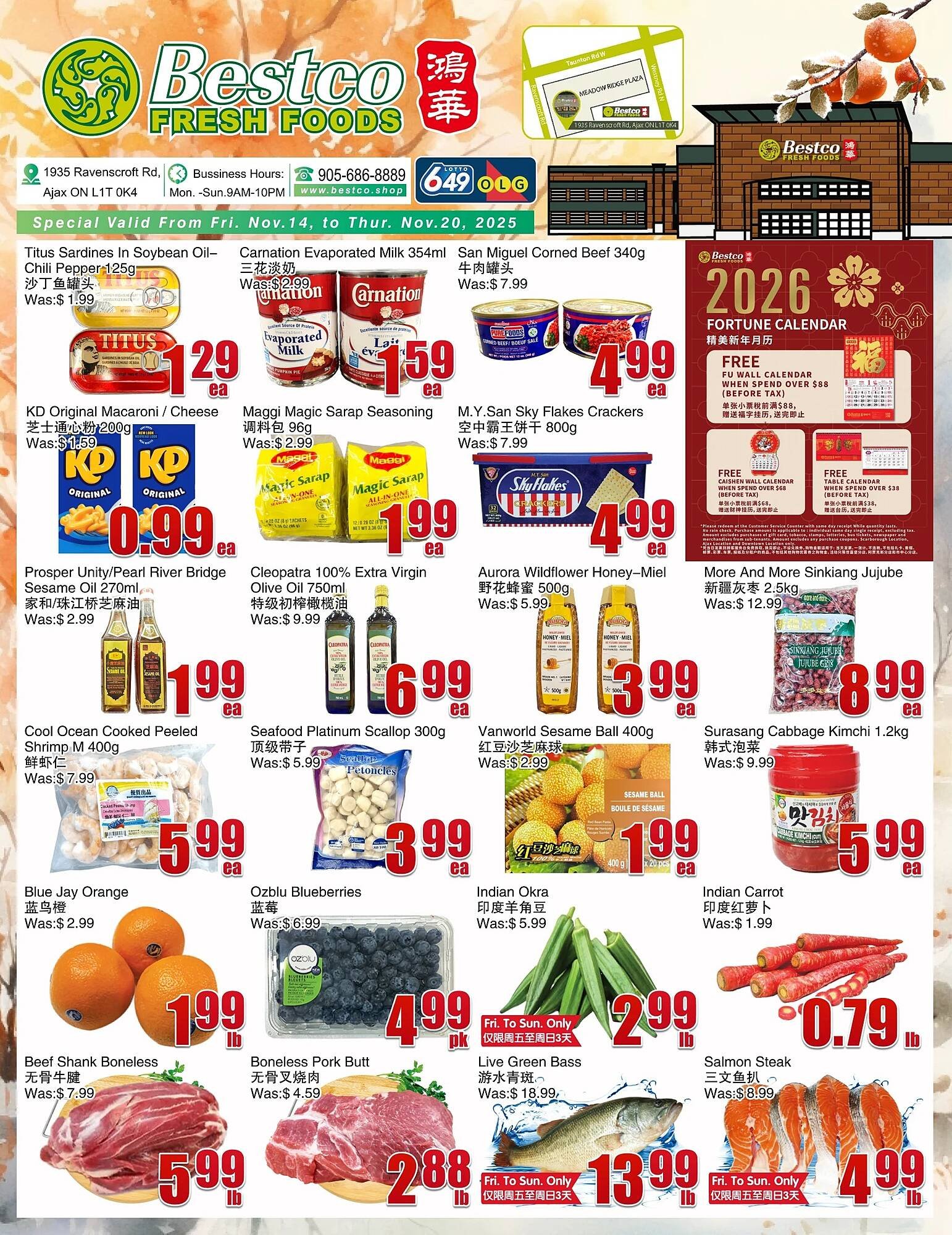 Bestco Food Mart flyer (2025-11-13 - 2025-11-19) | 1