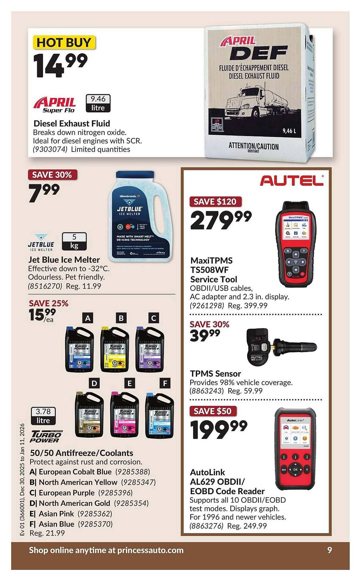 Princess Auto flyer (2025-12-26 - 2026-01-02) | 13