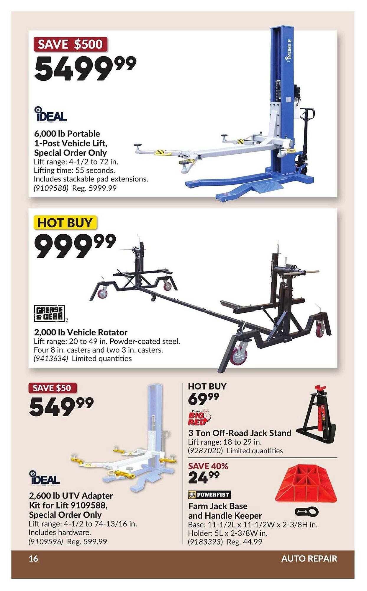 Princess Auto flyer (2025-12-26 - 2026-01-02) | 20