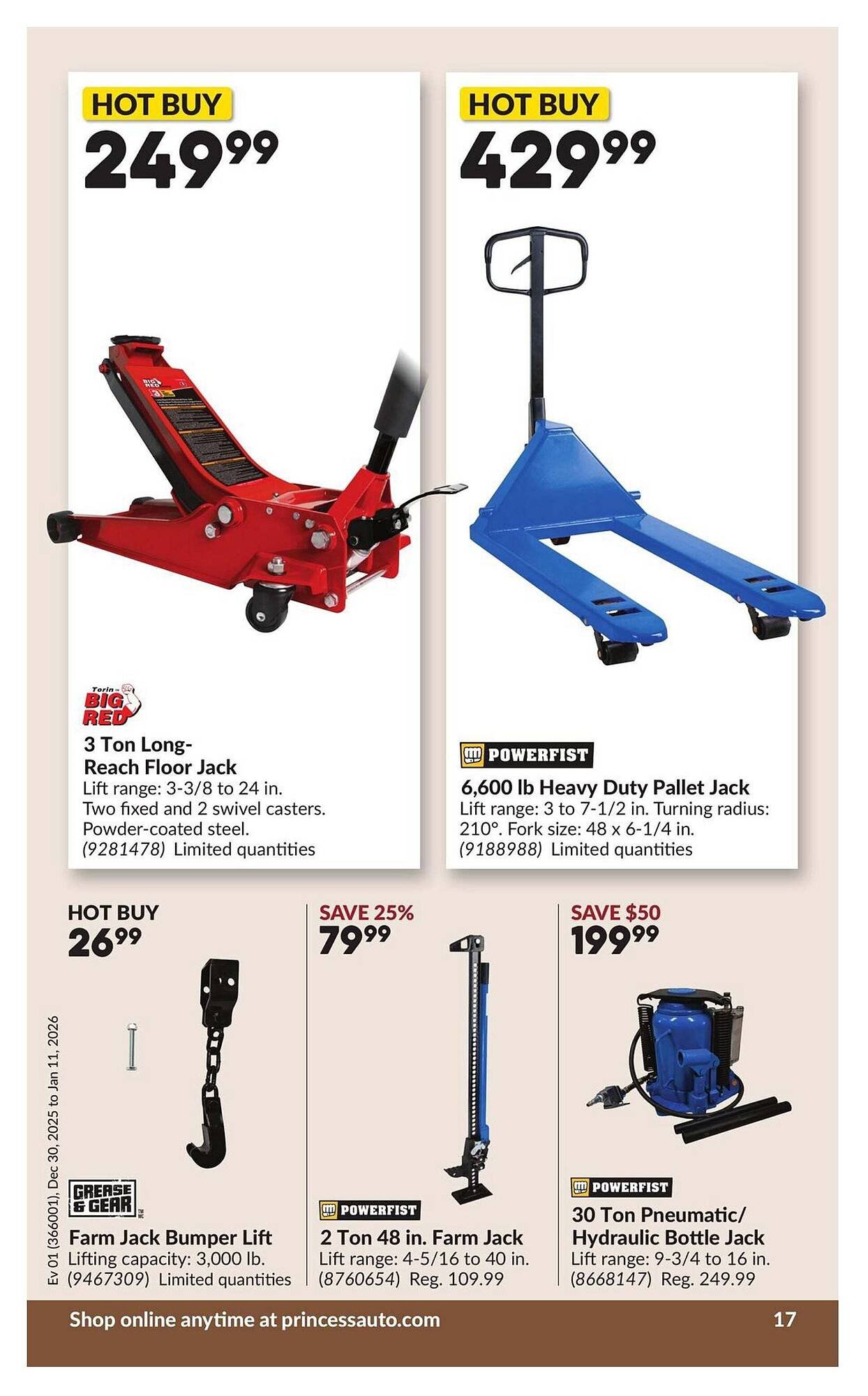 Princess Auto flyer (2025-12-26 - 2026-01-02) | 21