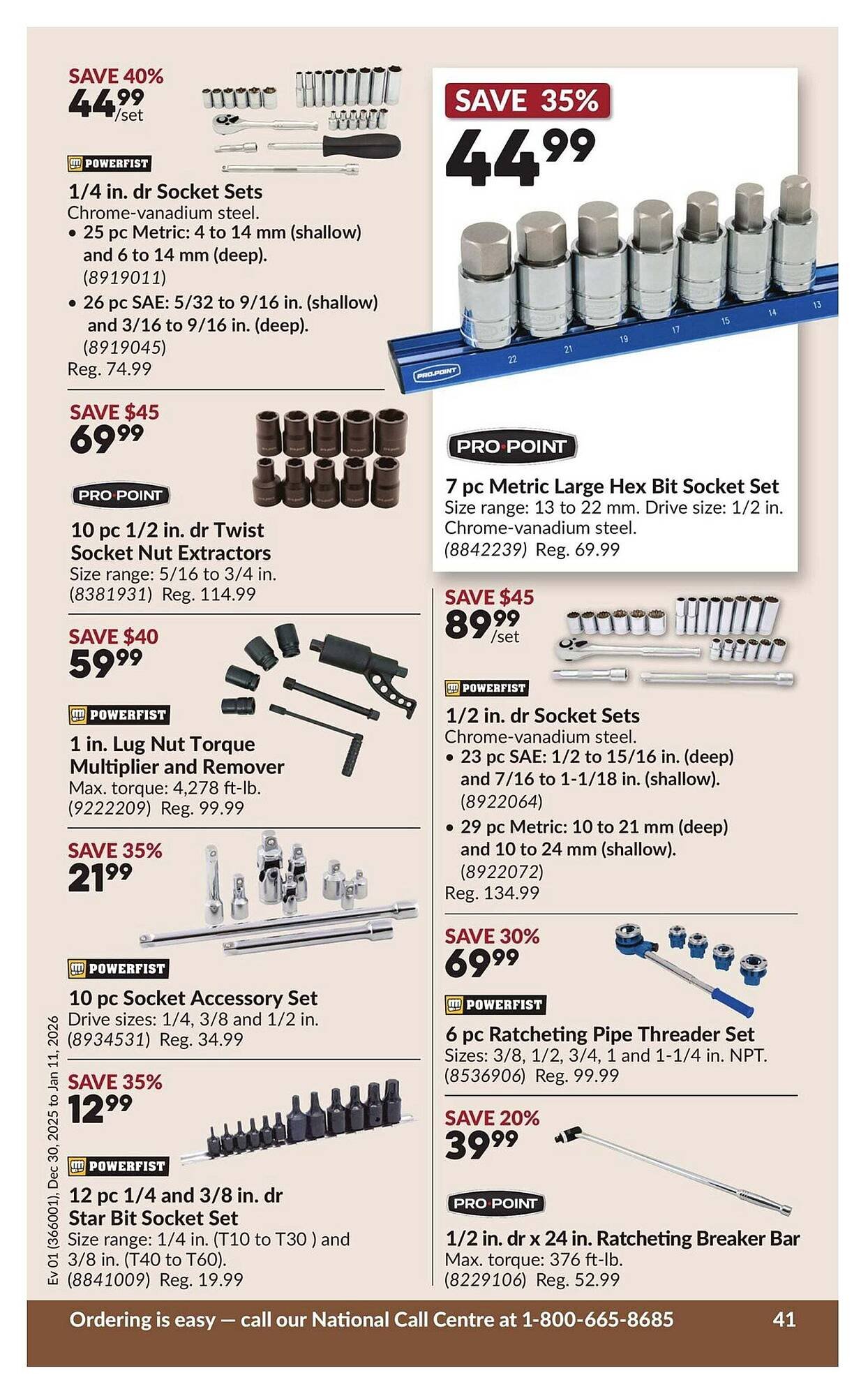 Princess Auto flyer (2025-12-26 - 2026-01-02) | 45